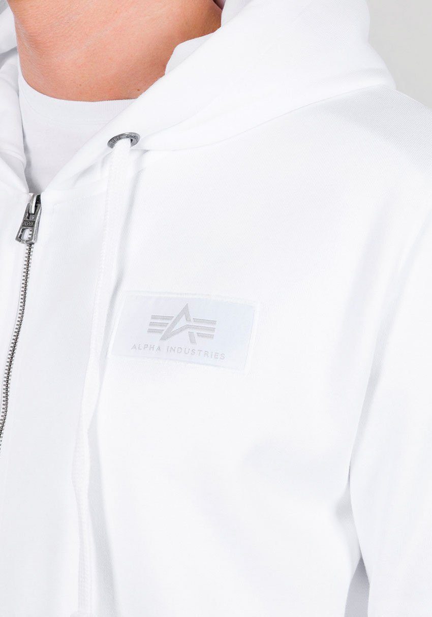 Alpha Industries Capuchonsweatvest Back Print Zip Hoody
