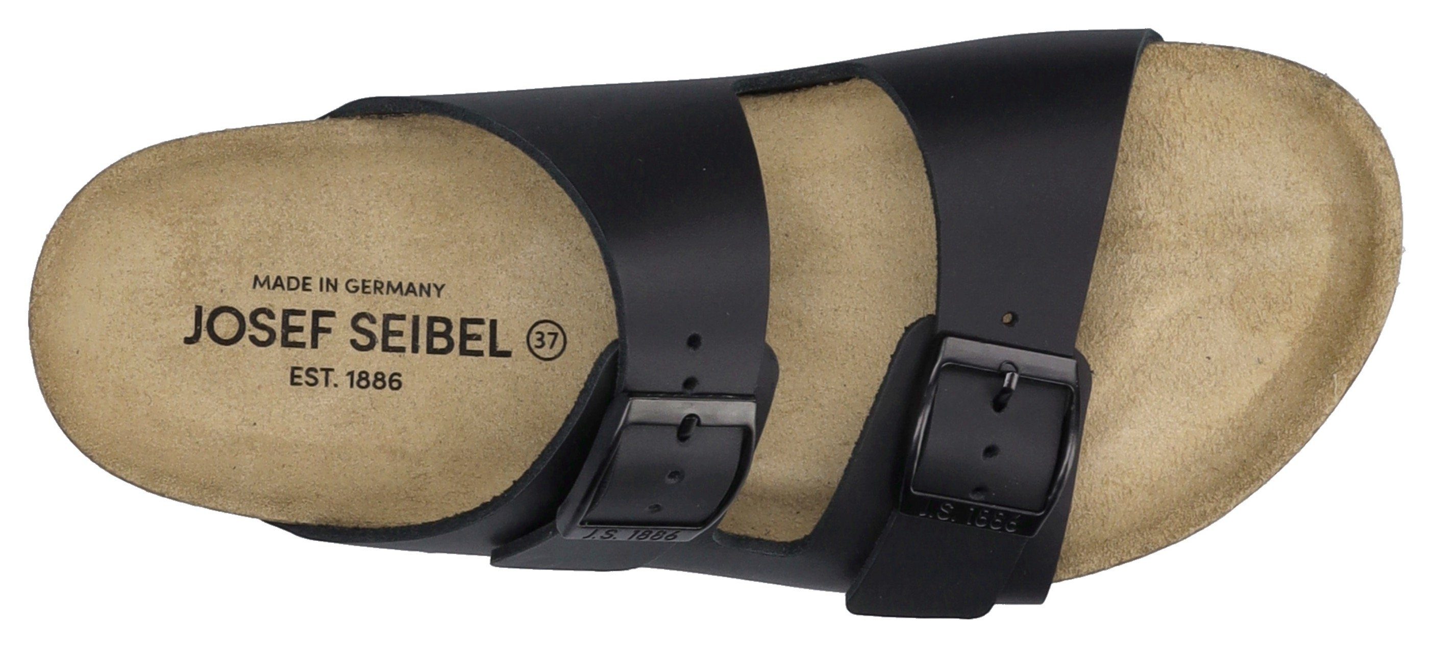 Josef Seibel Slippers Hermine 01 plateau sandaal, zomerschoen, pantoffel met comfortabel voetbed