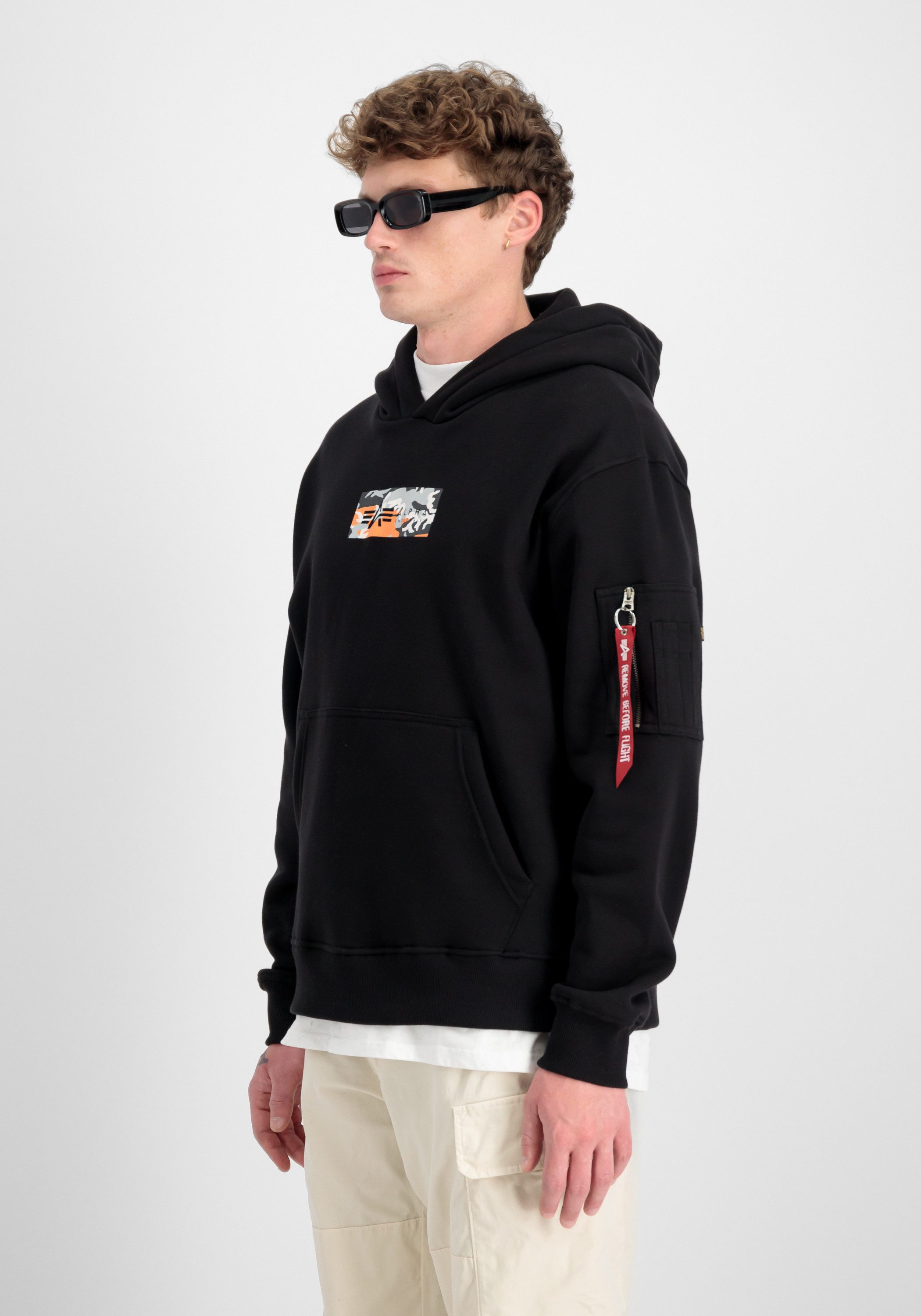 Alpha Industries Hoodie Alpha Industries Men - Hoodies Camo Panel Hoodie