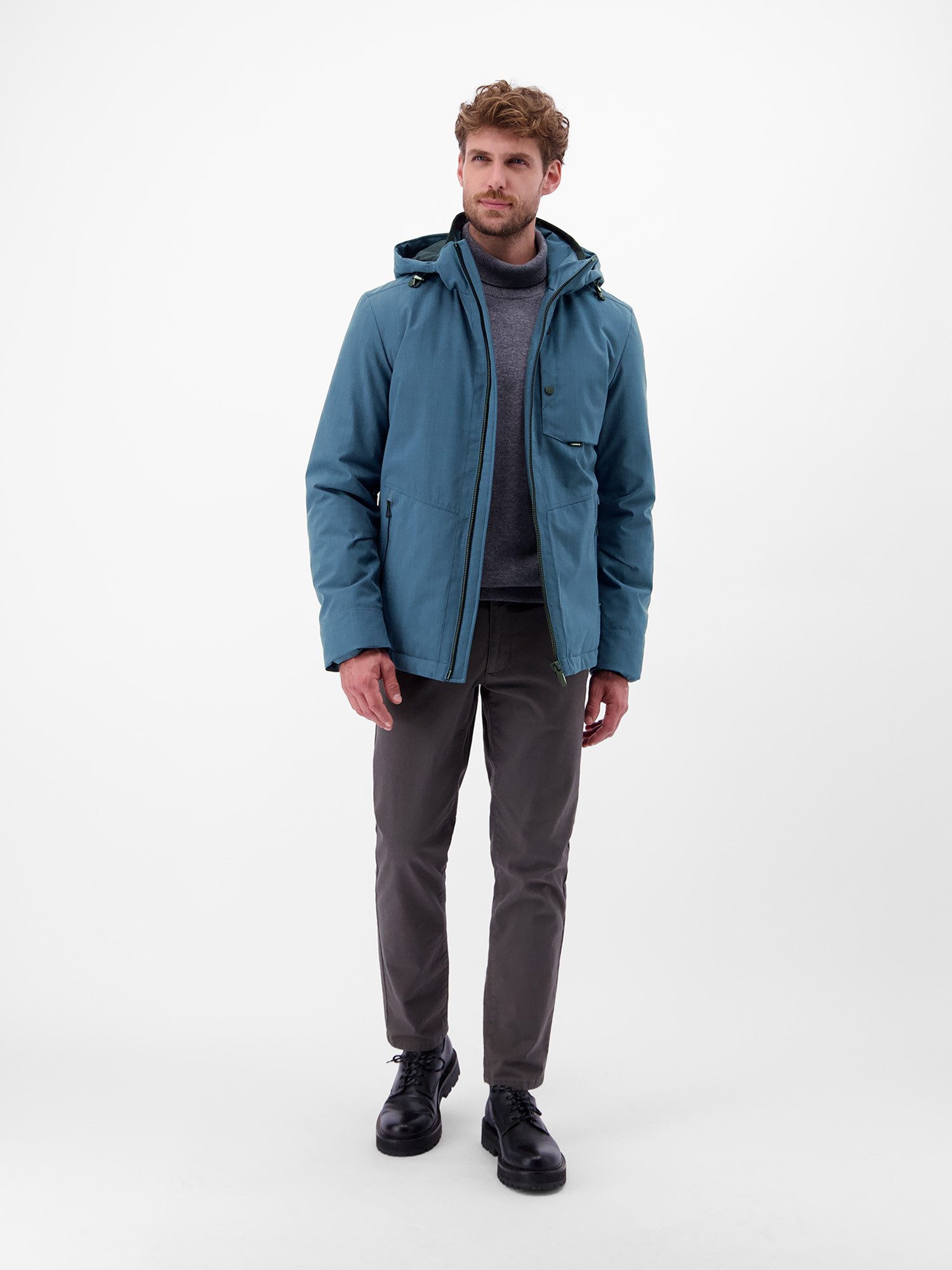 Lerros Blouson LERROS Heren blouson in structuurlook