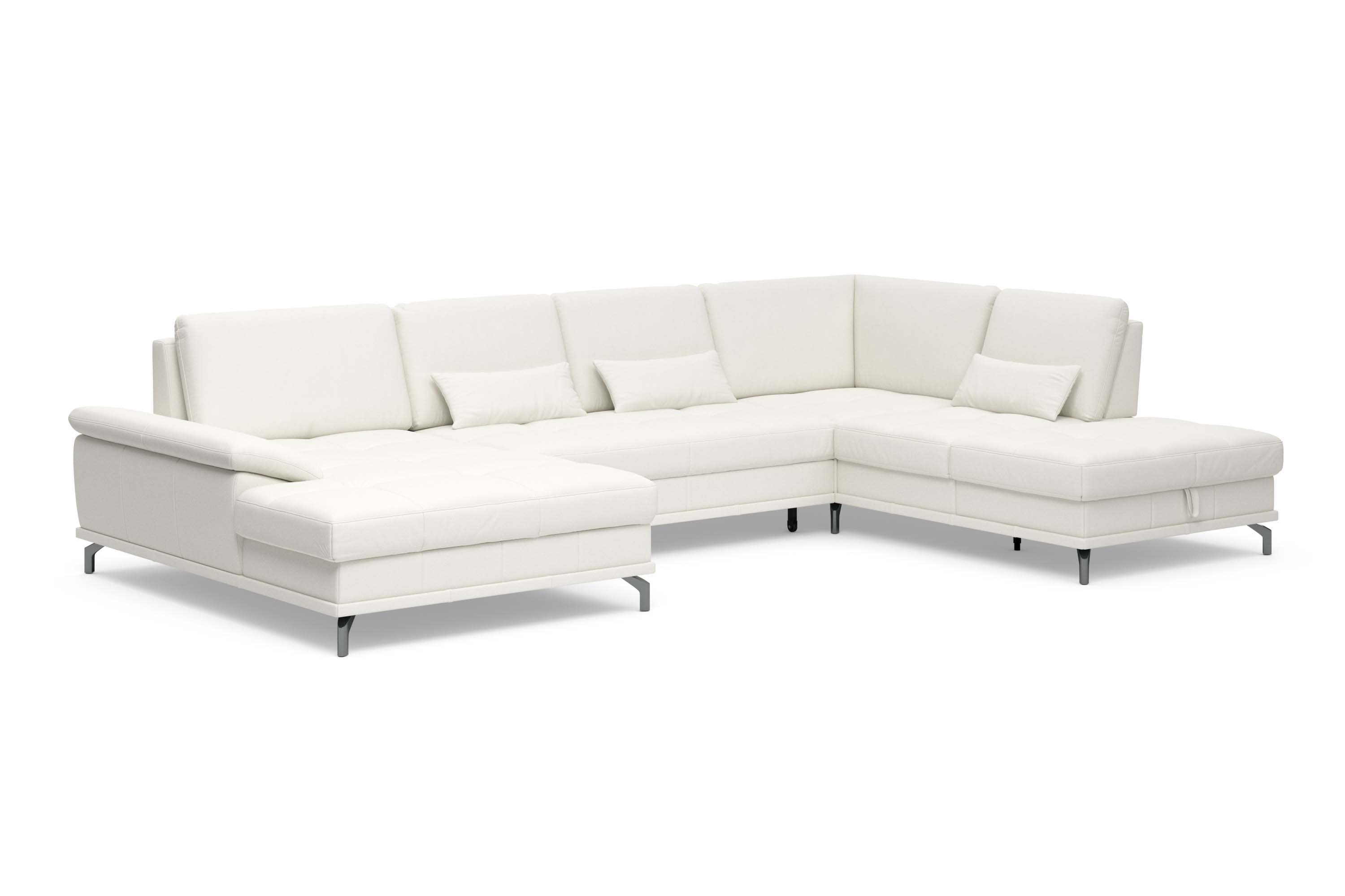 Places of Style Zithoek Costello U-vorm, met zitdiepteverstelling, armleuningverstelling en