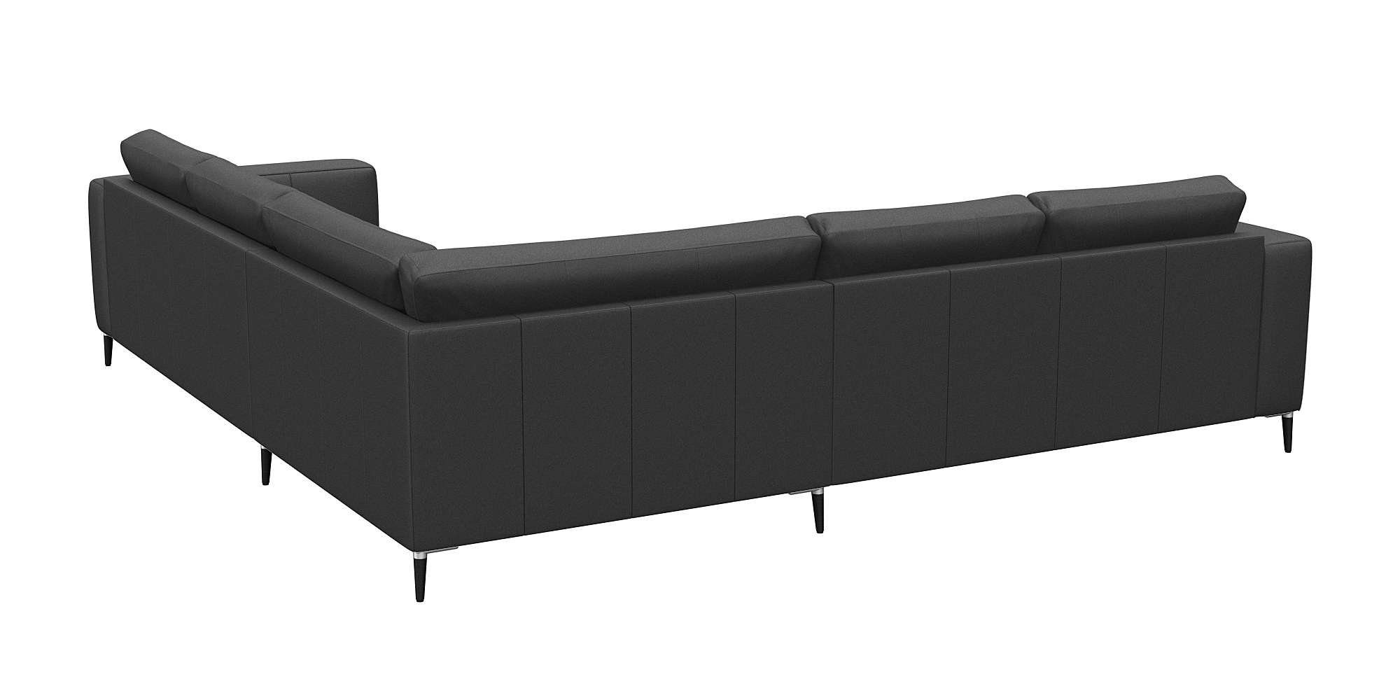 FLEXLUX Hoekbank Fiore, gelijkbenig, super zitcomfort door koudschuim in de zitting