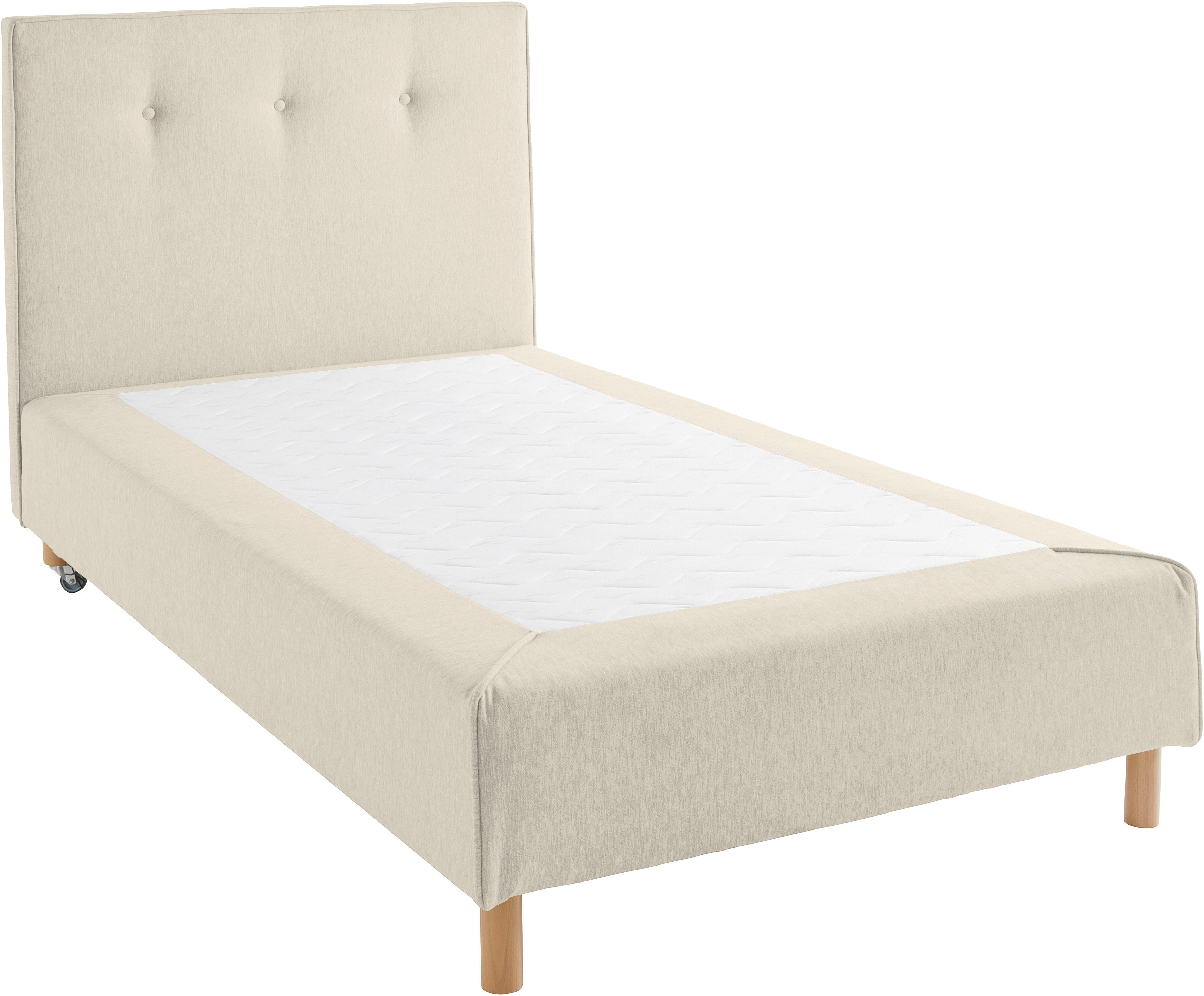 Home affaire Boxspring Heimatblick 100x200cm naar wens uitbreidbaar naar dubbel- en familiebest