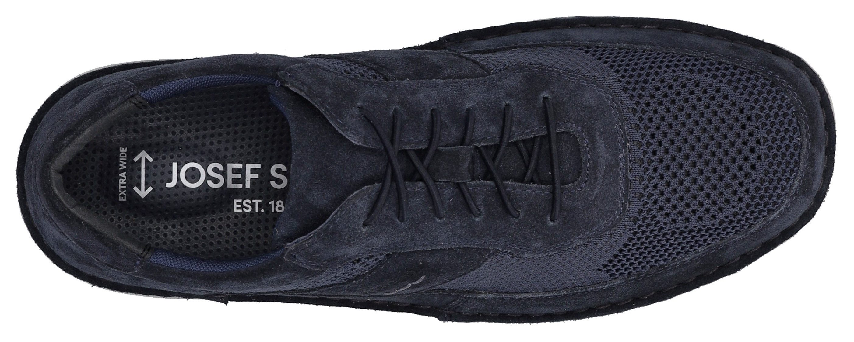 Josef Seibel Veterschoenen New Anvers 12 , comfortschoen, sneaker, lage schoen in breedte k (zeer breed)