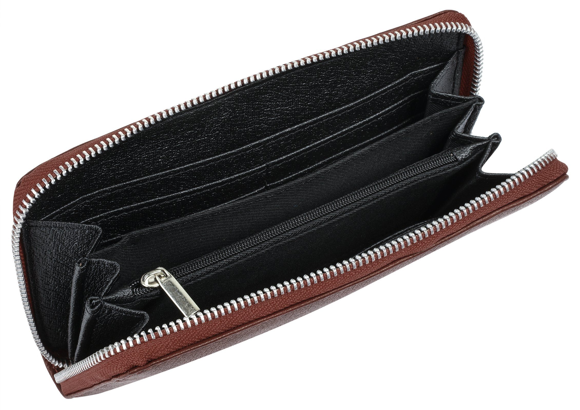 Samantha Look Portemonnee echt leer, made in italy