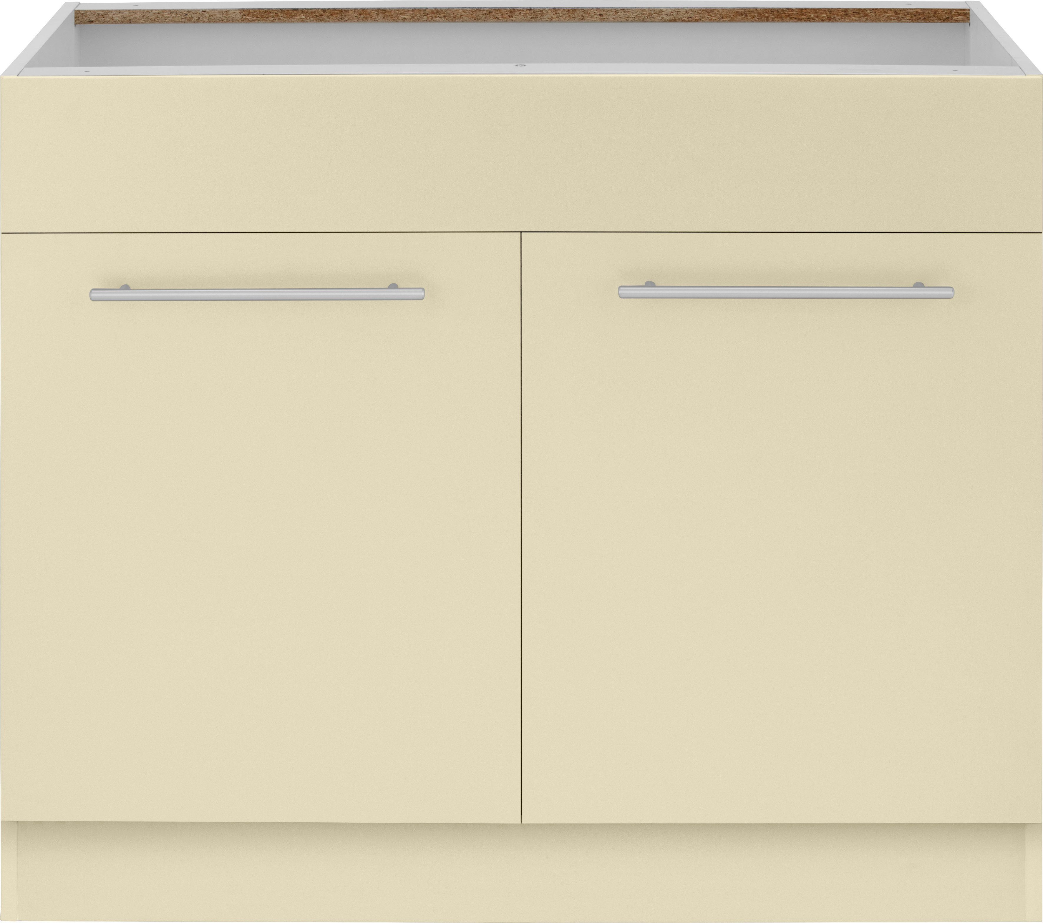 wiho Küchen Gootsteenkast Unna 100 cm breed, zonder werkblad