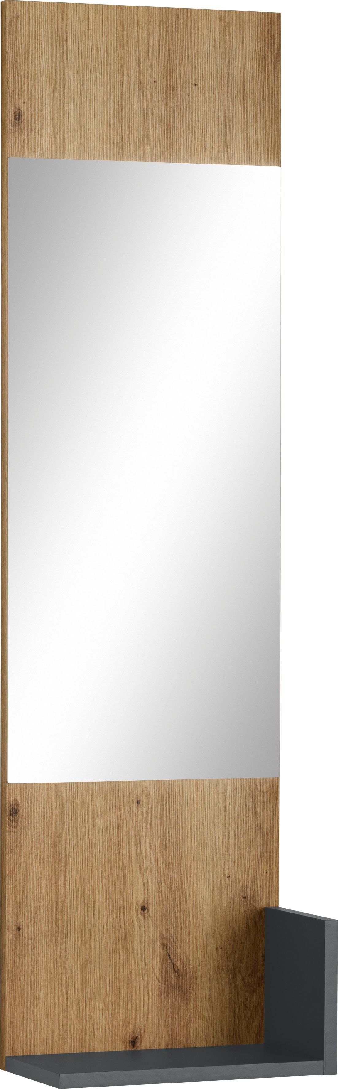 INOSIGN Spiegelpaneel Kosmo Breedte 32 cm, met 1 planchet