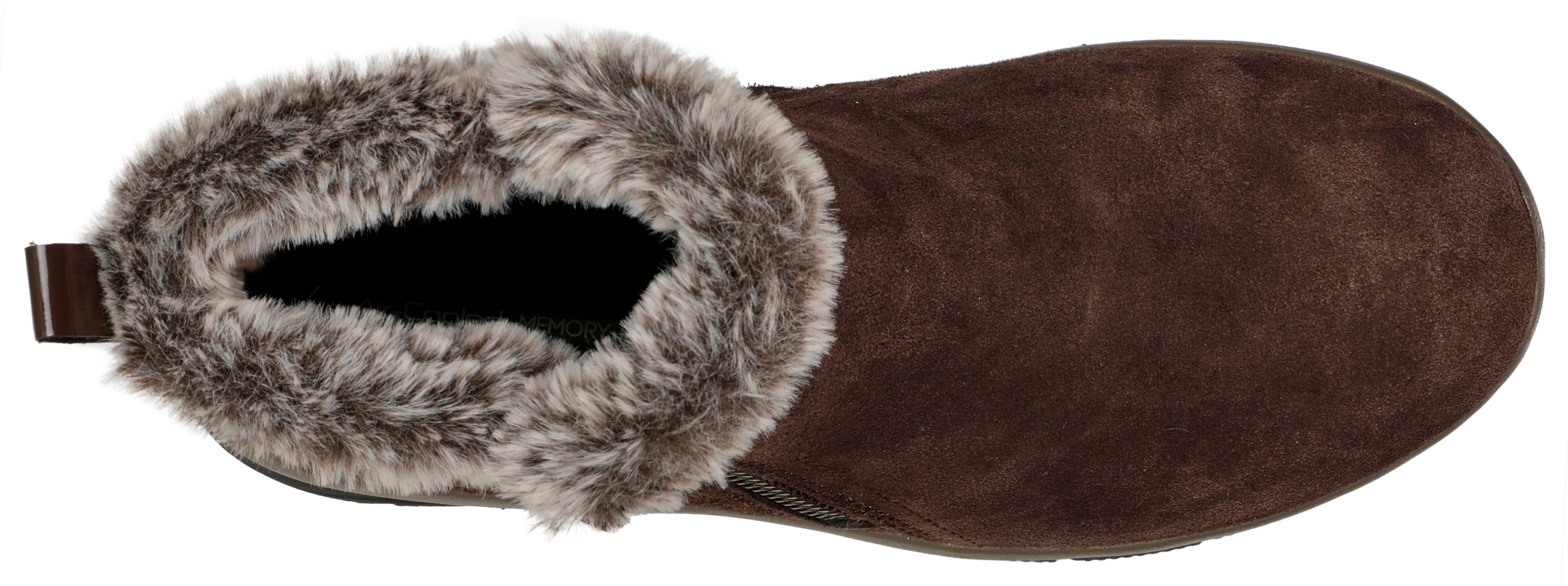 Skechers Winterlaarzen EASY GOING - HIGH ZIP Winterlaars met faux-bont kraag