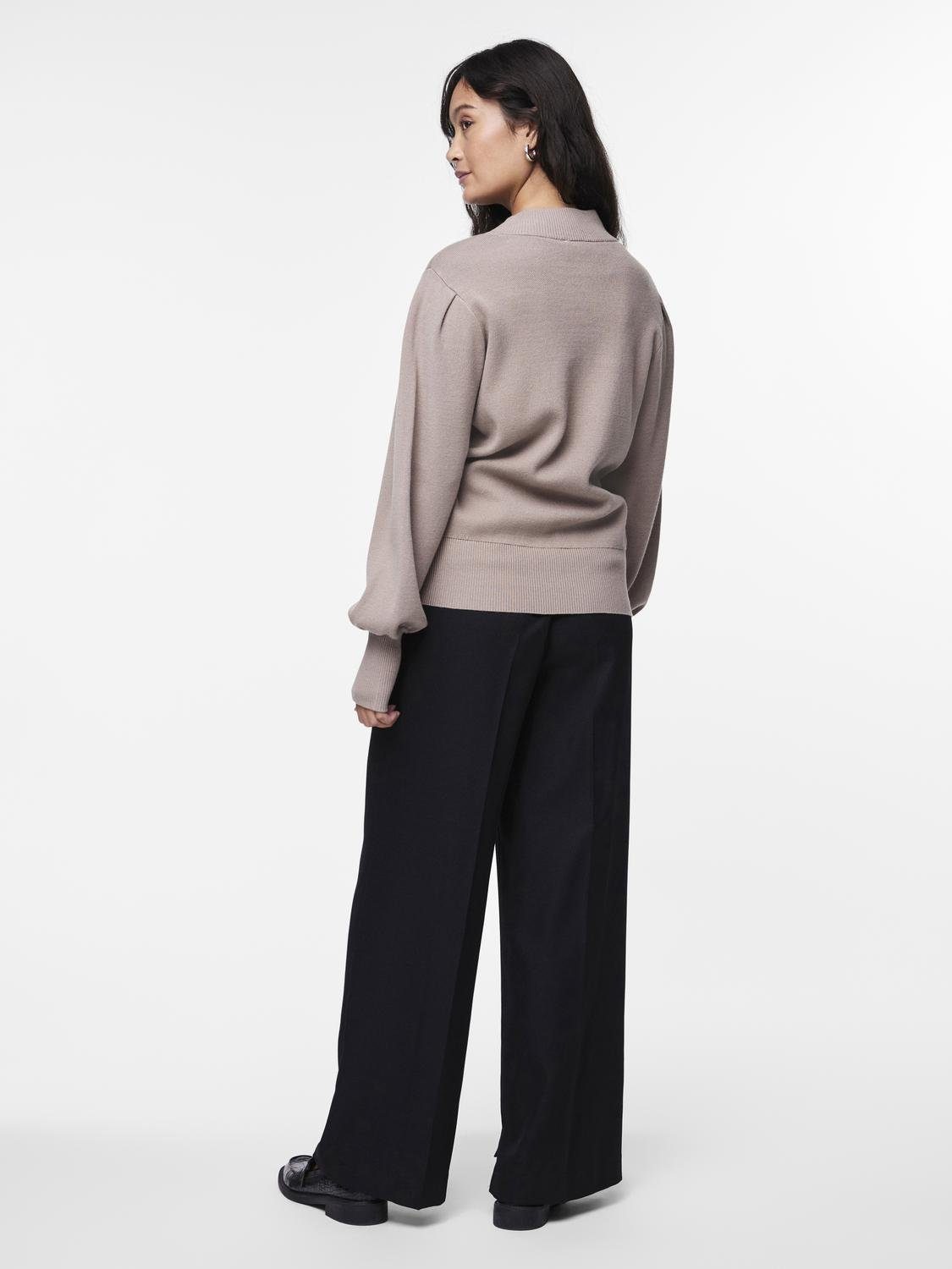 Y.A.S Gebreide trui YASFONNY LS KNIT PULLOVER S. NOOS
