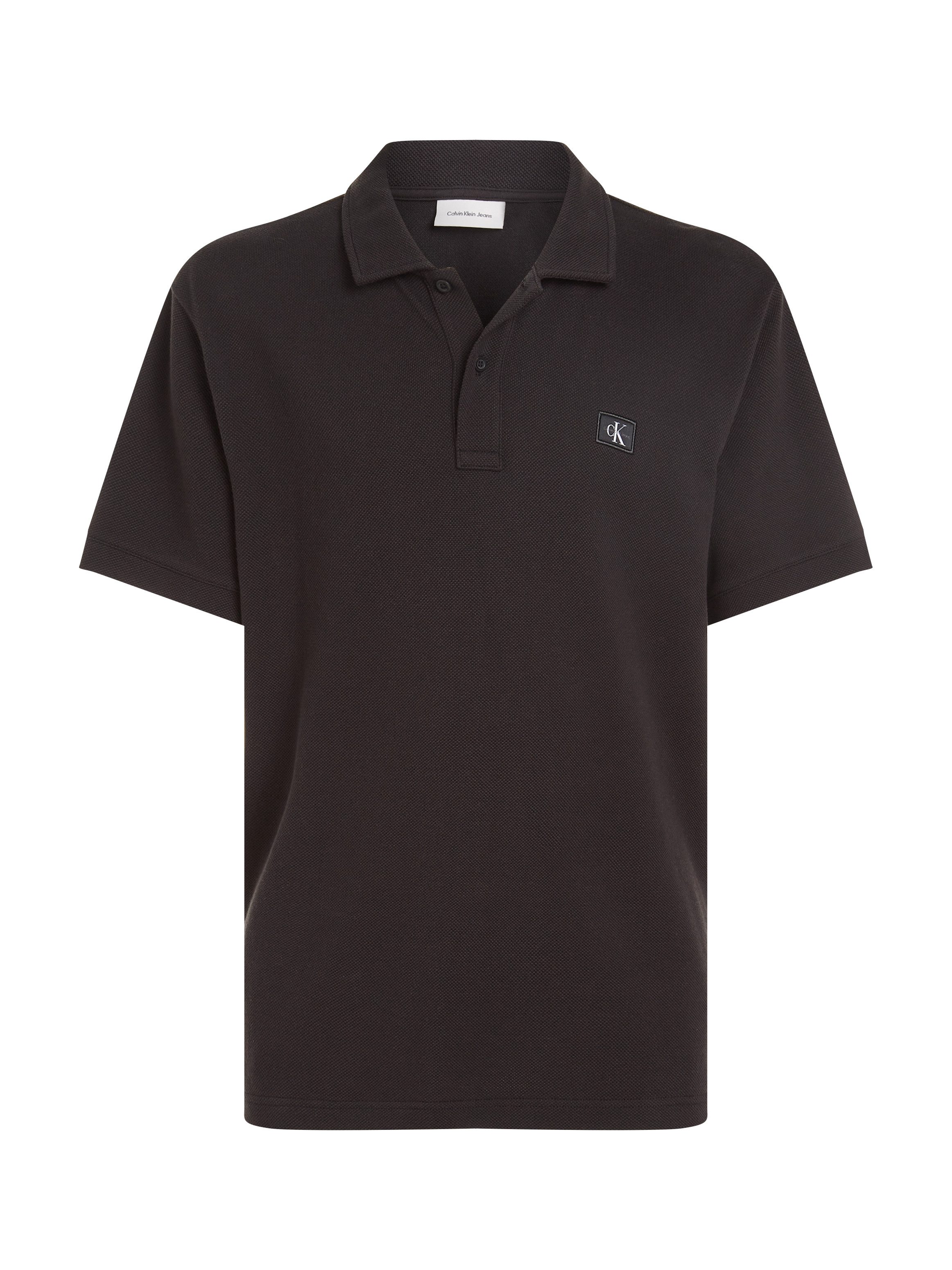 Calvin Klein Poloshirt WOVEN LABEL POLO