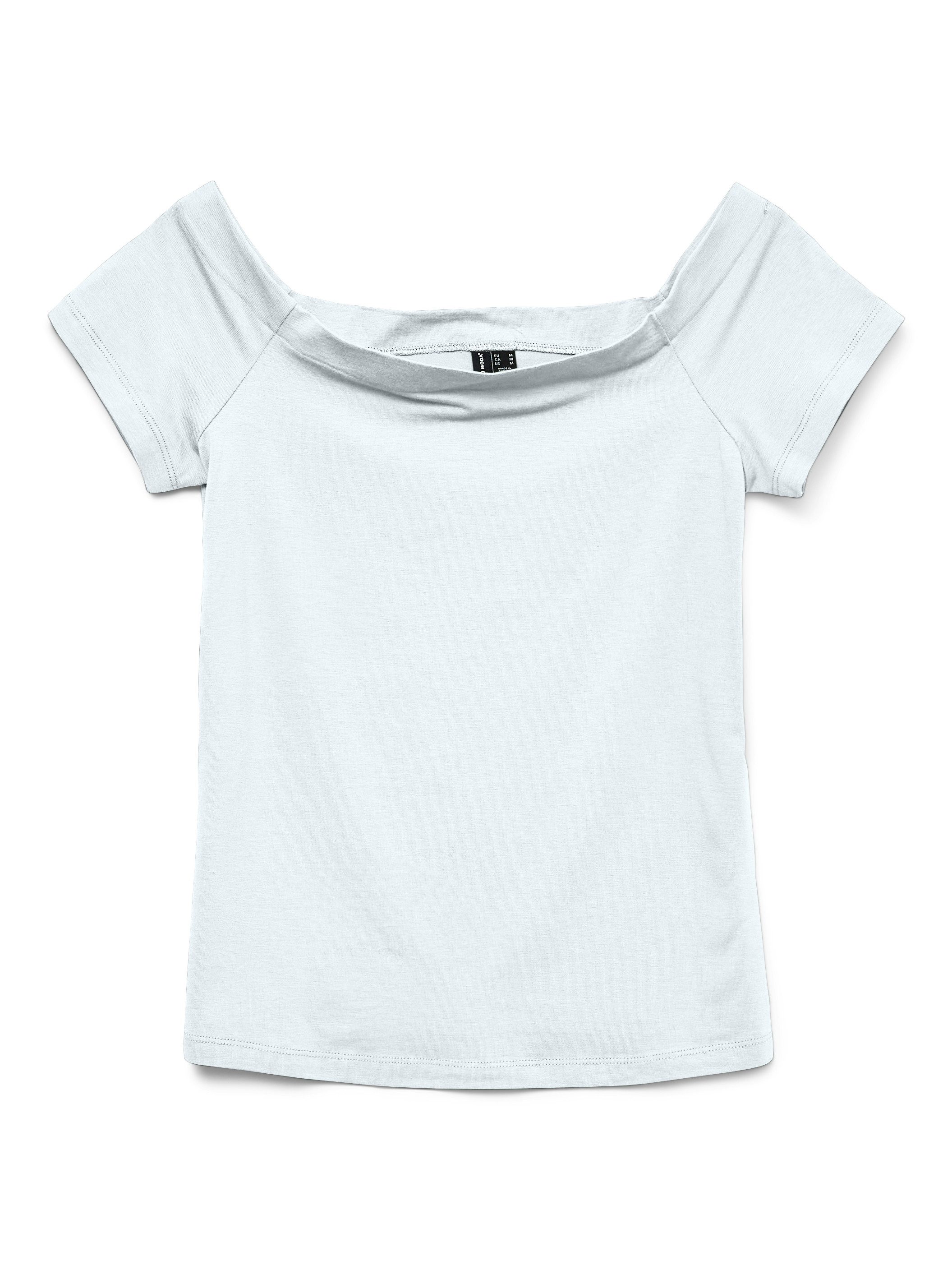 Vero Moda Shirt met korte mouwen VMPANDA OFF-SHOULDER TOP JRS GA NOOS