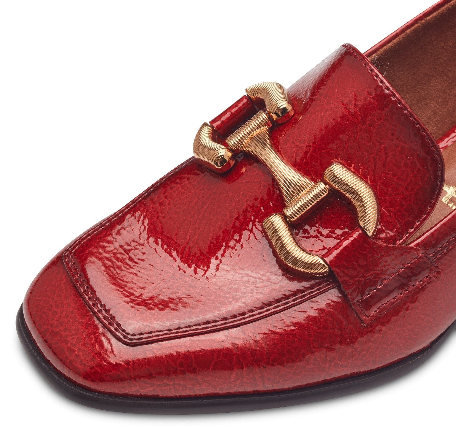 Tamaris Instappers hakken, pumps, lage schoen, instapschoen met modieuze decoratieve gesp