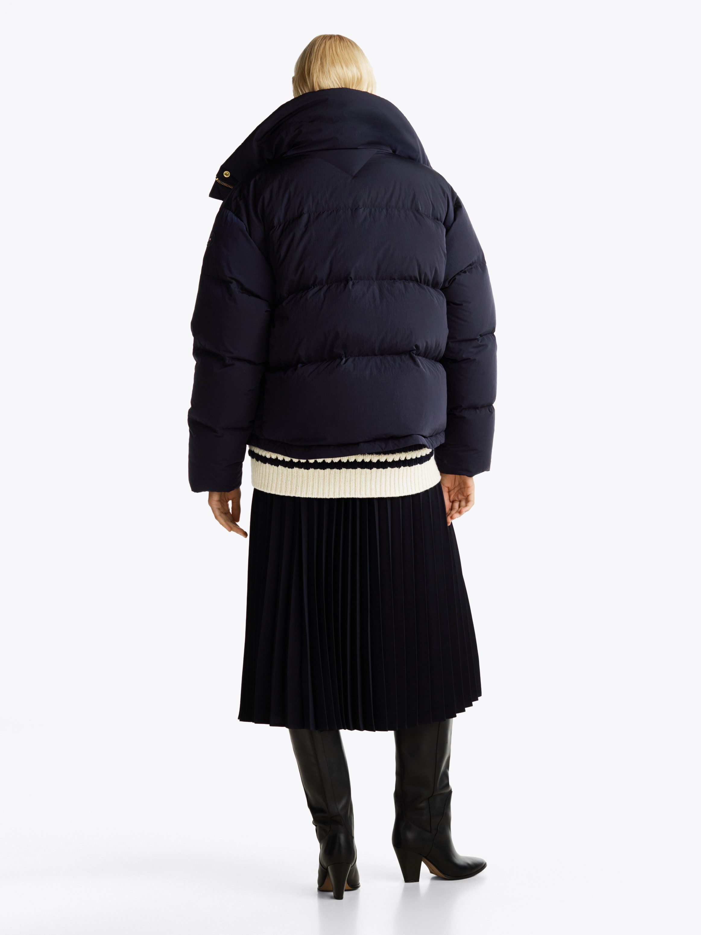Tommy Hilfiger Gewatteerde jas met logo-embossing