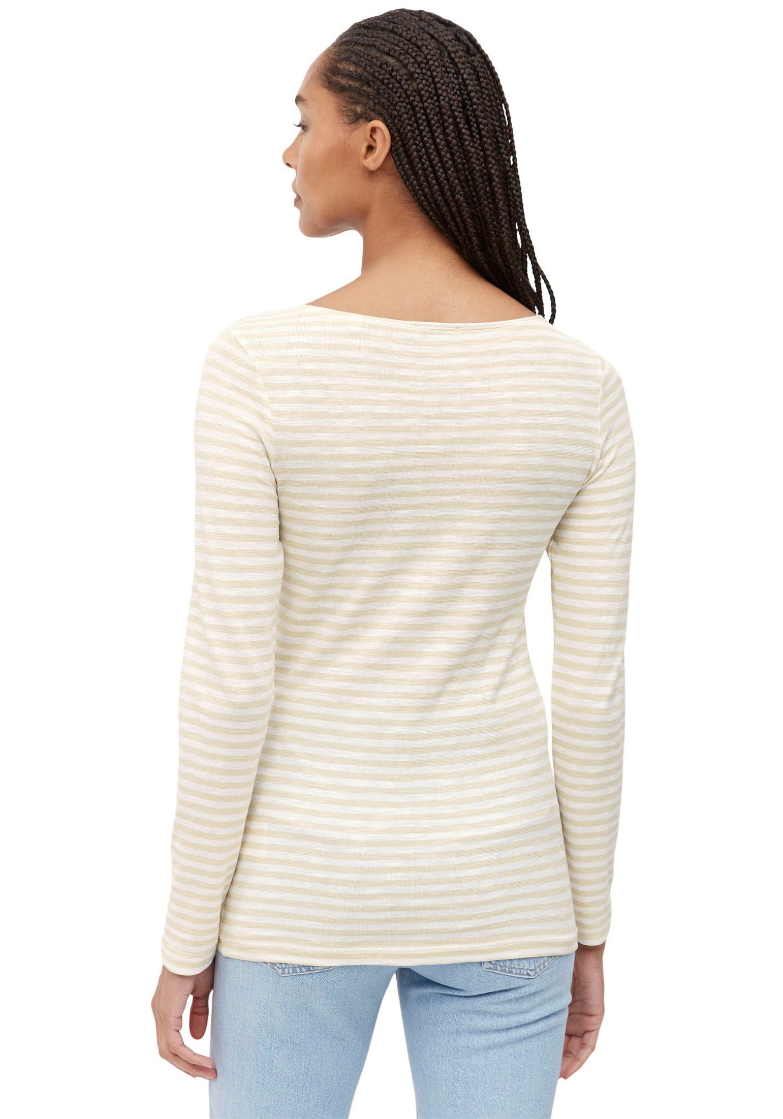 Marc O'Polo Shirt met lange mouwen met lichte boothals