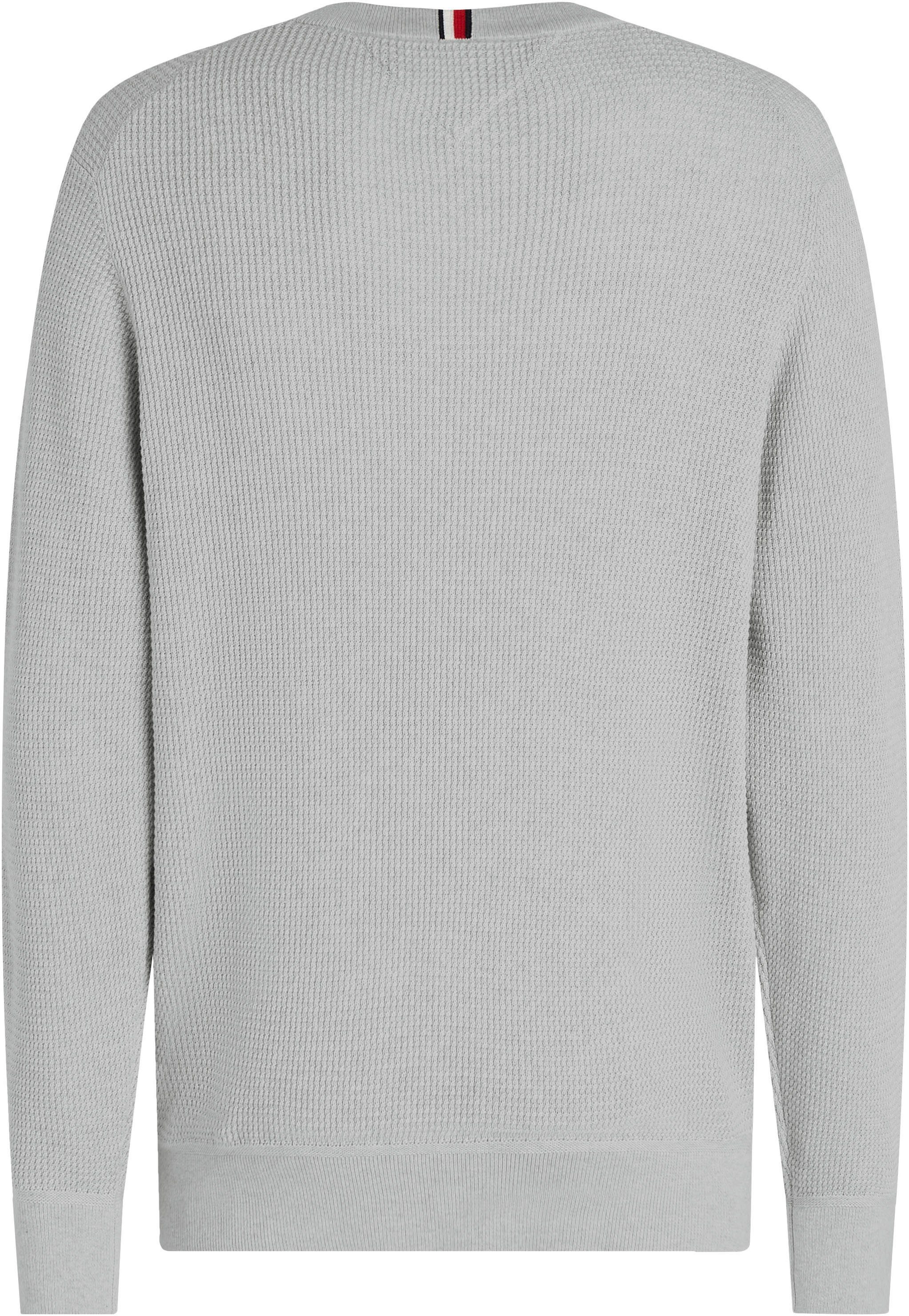 Tommy Hilfiger Trui met ronde hals REFINED STRUCTURE CREW NK