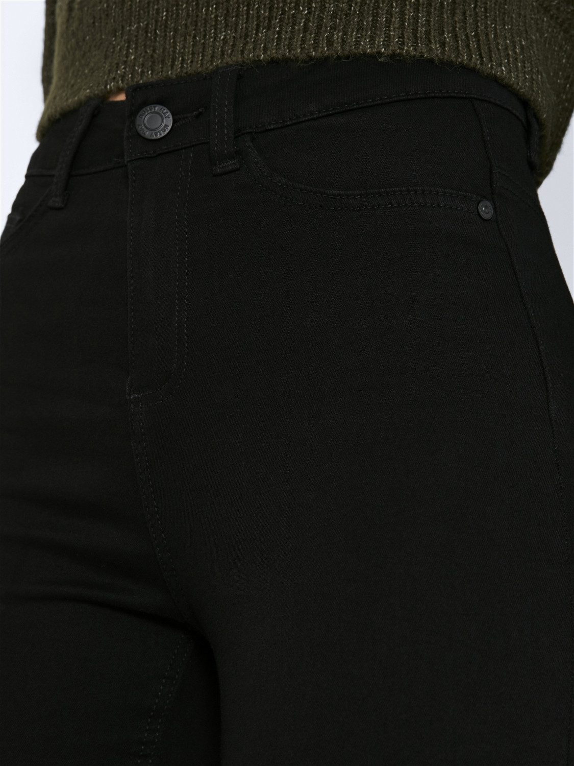 Noisy may Skinny fit jeans NMCALLIE HW SKINNY BLACK JEANS NOOS