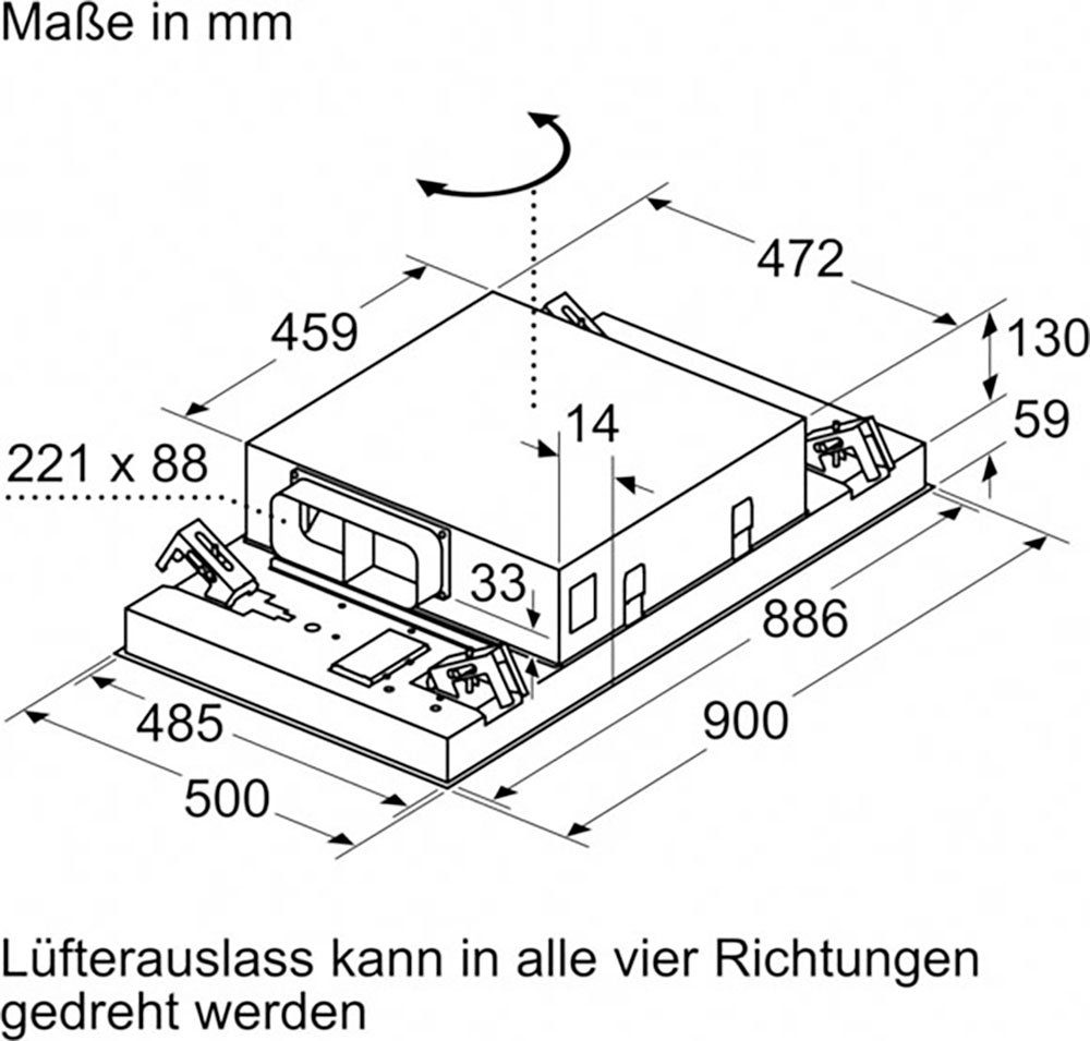 SIEMENS Afzuigkap LR96CAQ50