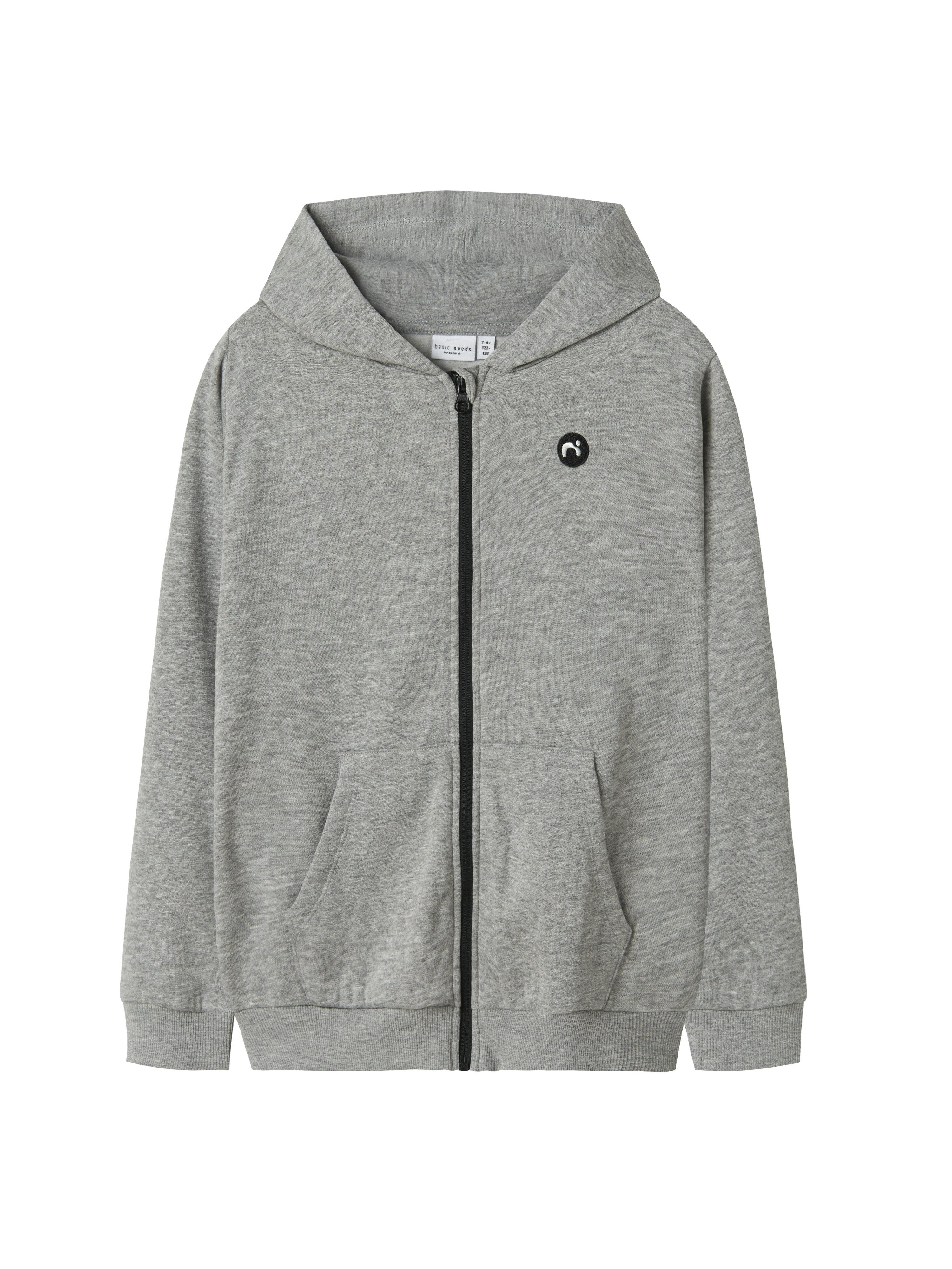 Name It Capuchonsweatvest NKMVIMO LS SWEAT CARD BRU NOOS