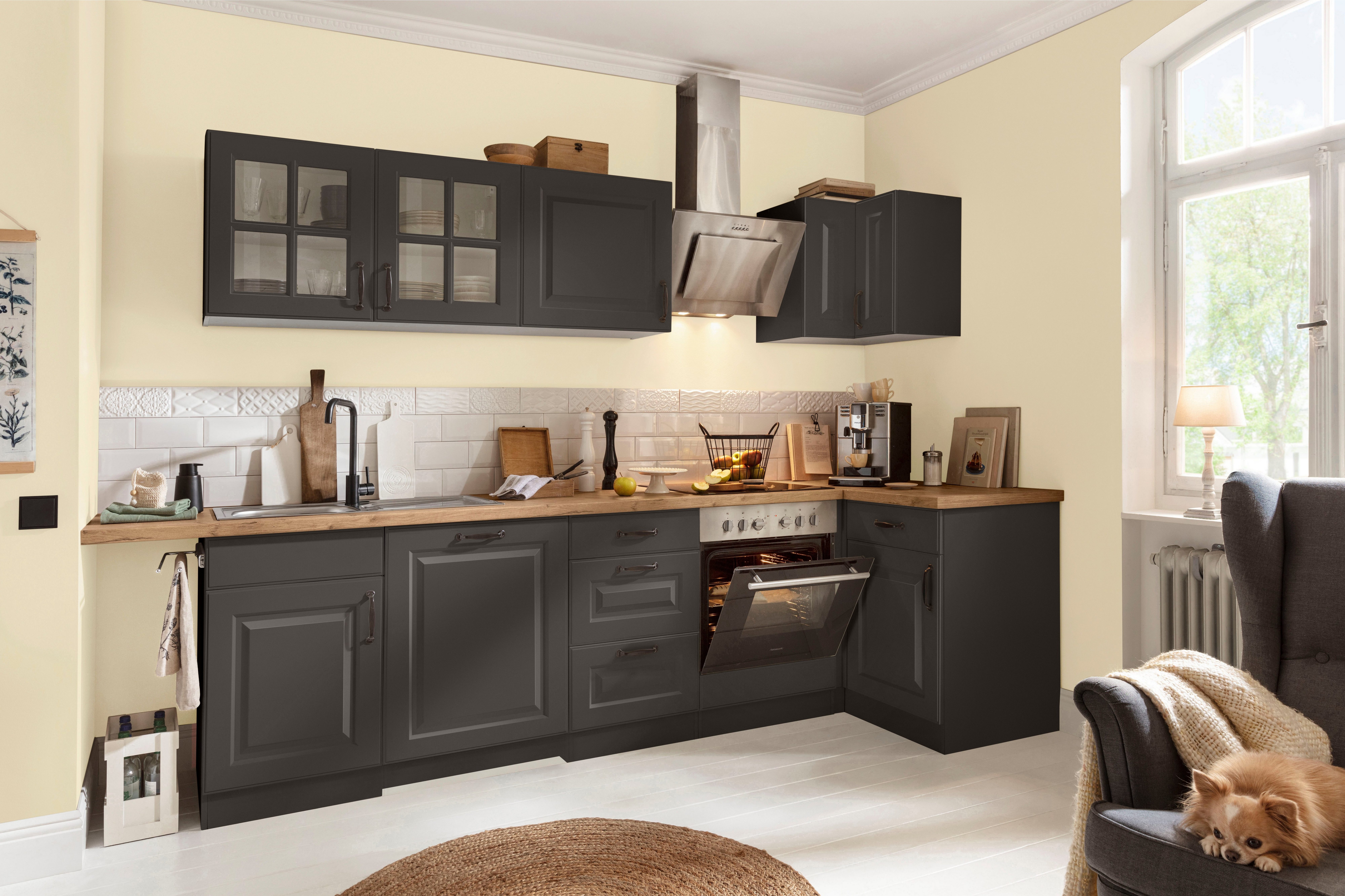 wiho Küchen Gootsteenkast Erla 50 cm breed met paneelfront, zonder werkblad