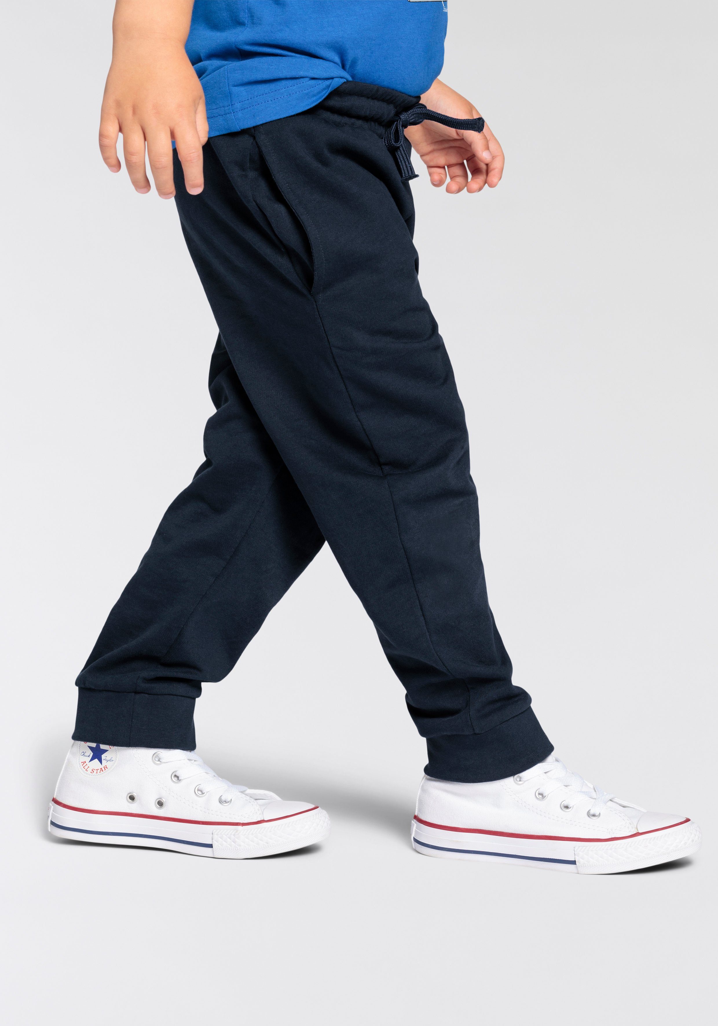 KIDSWORLD Sweatbroek 2-pack joggingbroeken altijd een passende broek erbij (2-delig, Set van 2)