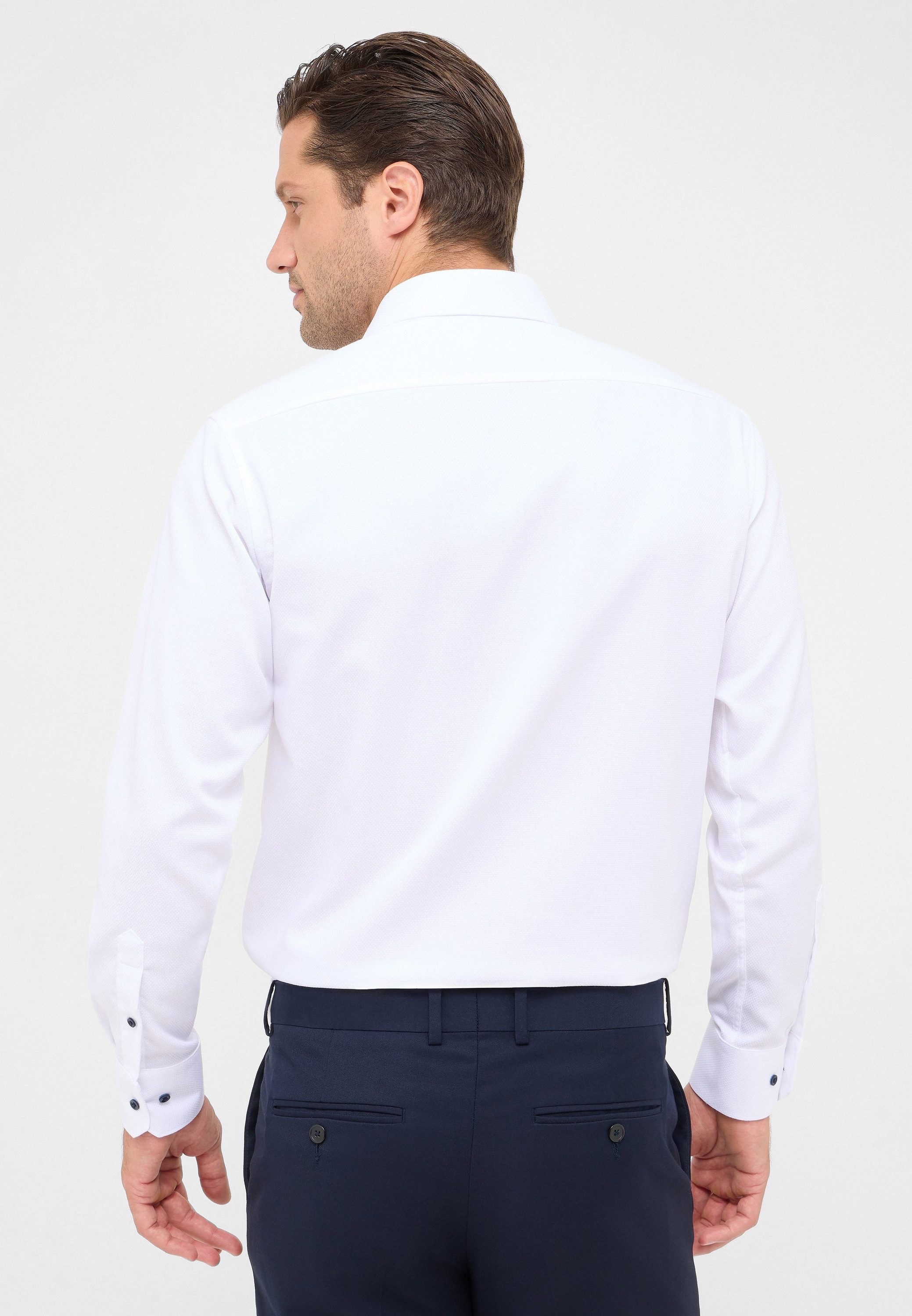 Eterna Overhemd met lange mouwen MODERN FIT NON IRON (strijkvrij)