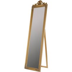 leonique sierspiegel king verticale spiegel (1 stuk) goud