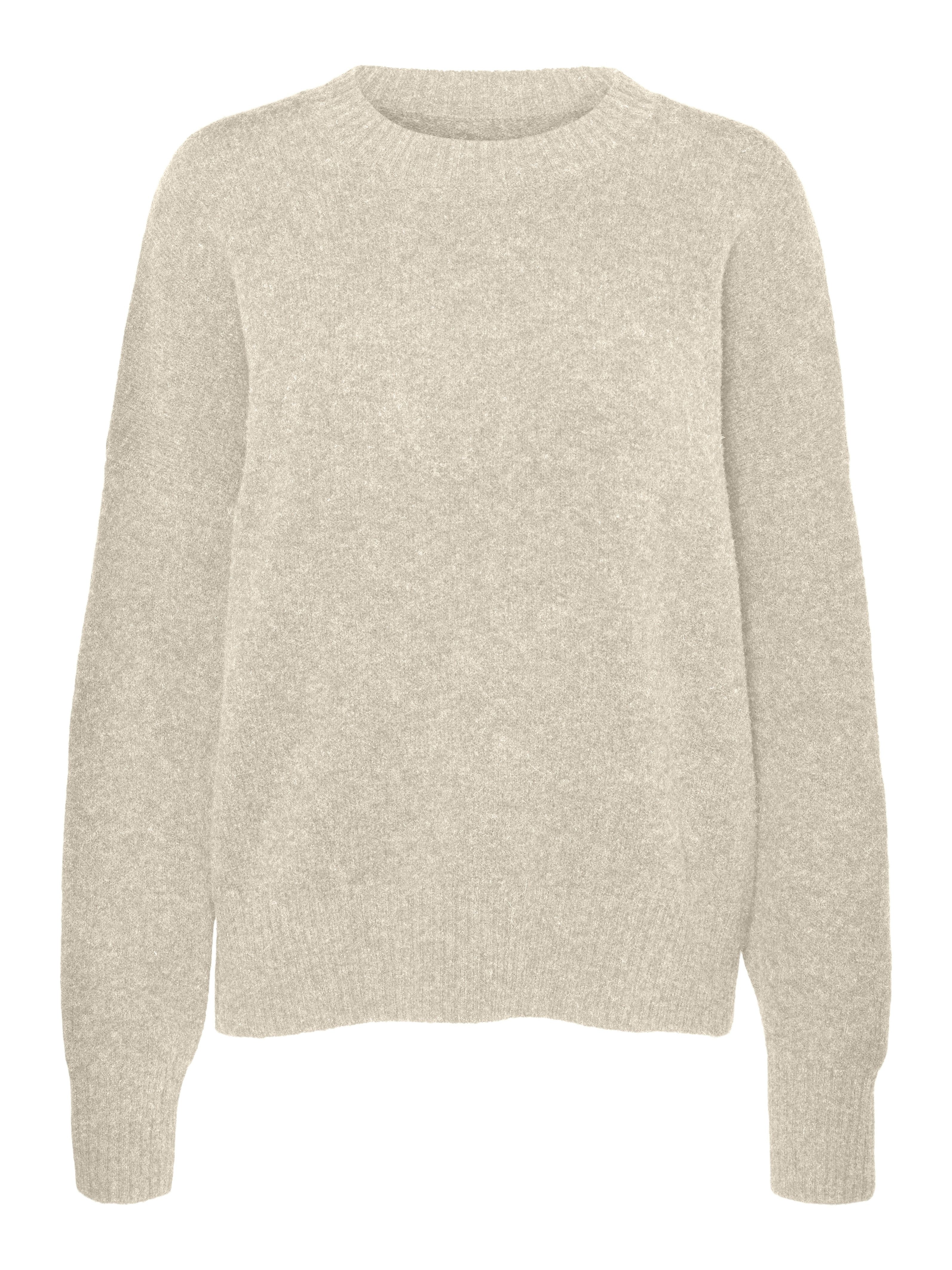Vero Moda Gebreide trui VMBOOM LS O-NECK PULLOVER GA NOOS