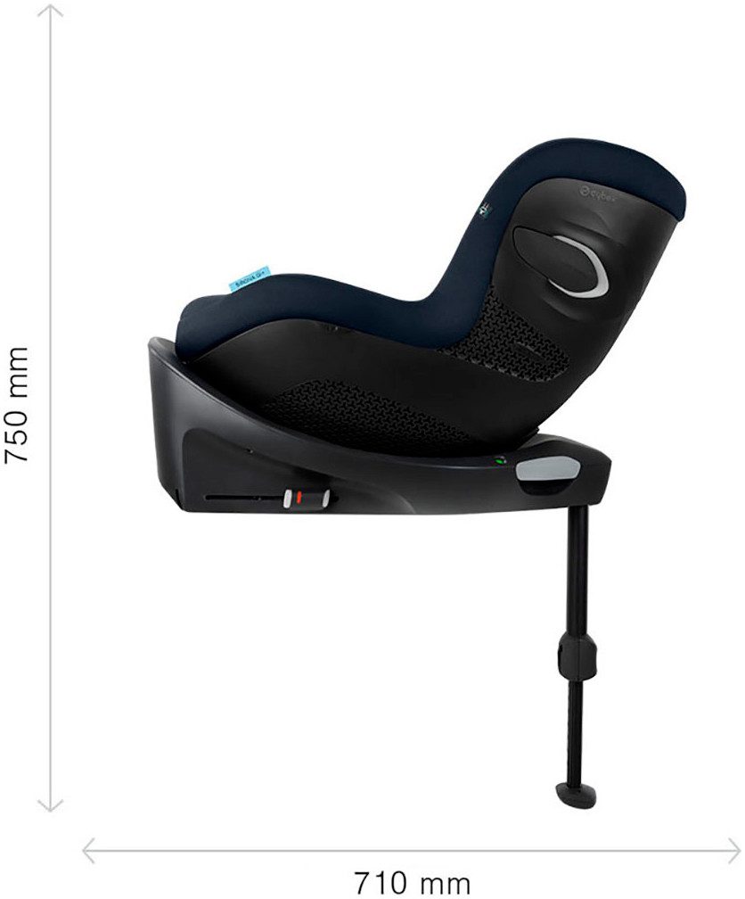 Cybex Autokinderstoel Cybex Gold, Sirona Gi i-Size Plus, moon black