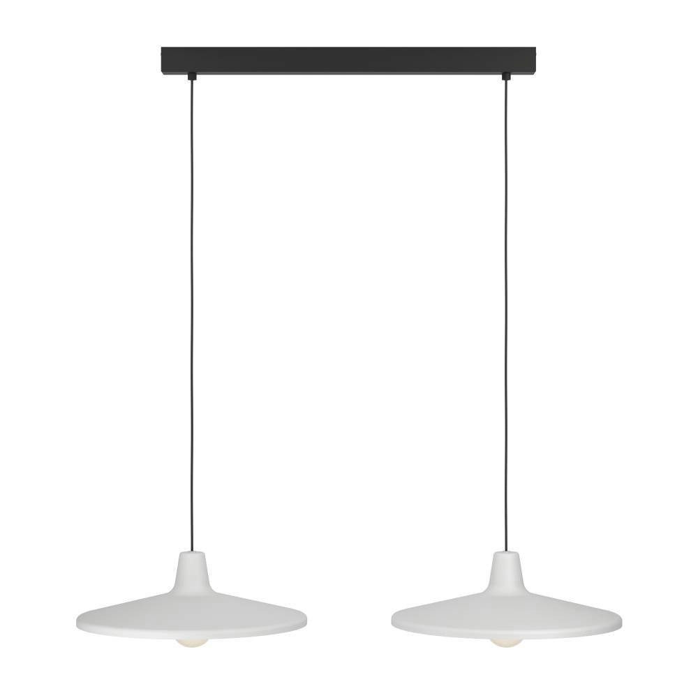 EGLO Hanglamp MINIERE Hanglamp, metaal in grijs, hanglamp met E27 fitting, 100 cm (1 stuk)