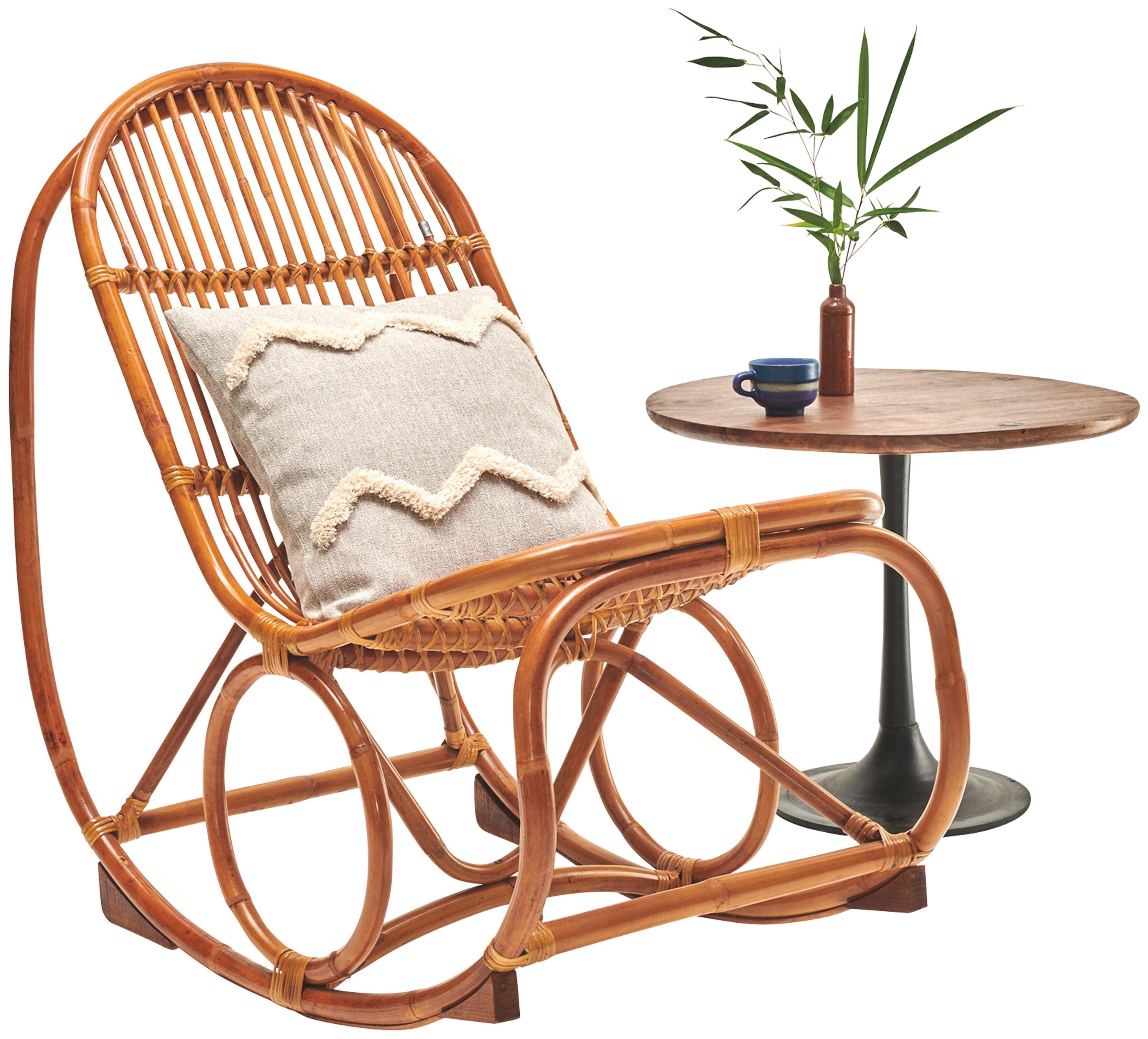 sit&more Schommelstoel met tom tailor metalen manchetten