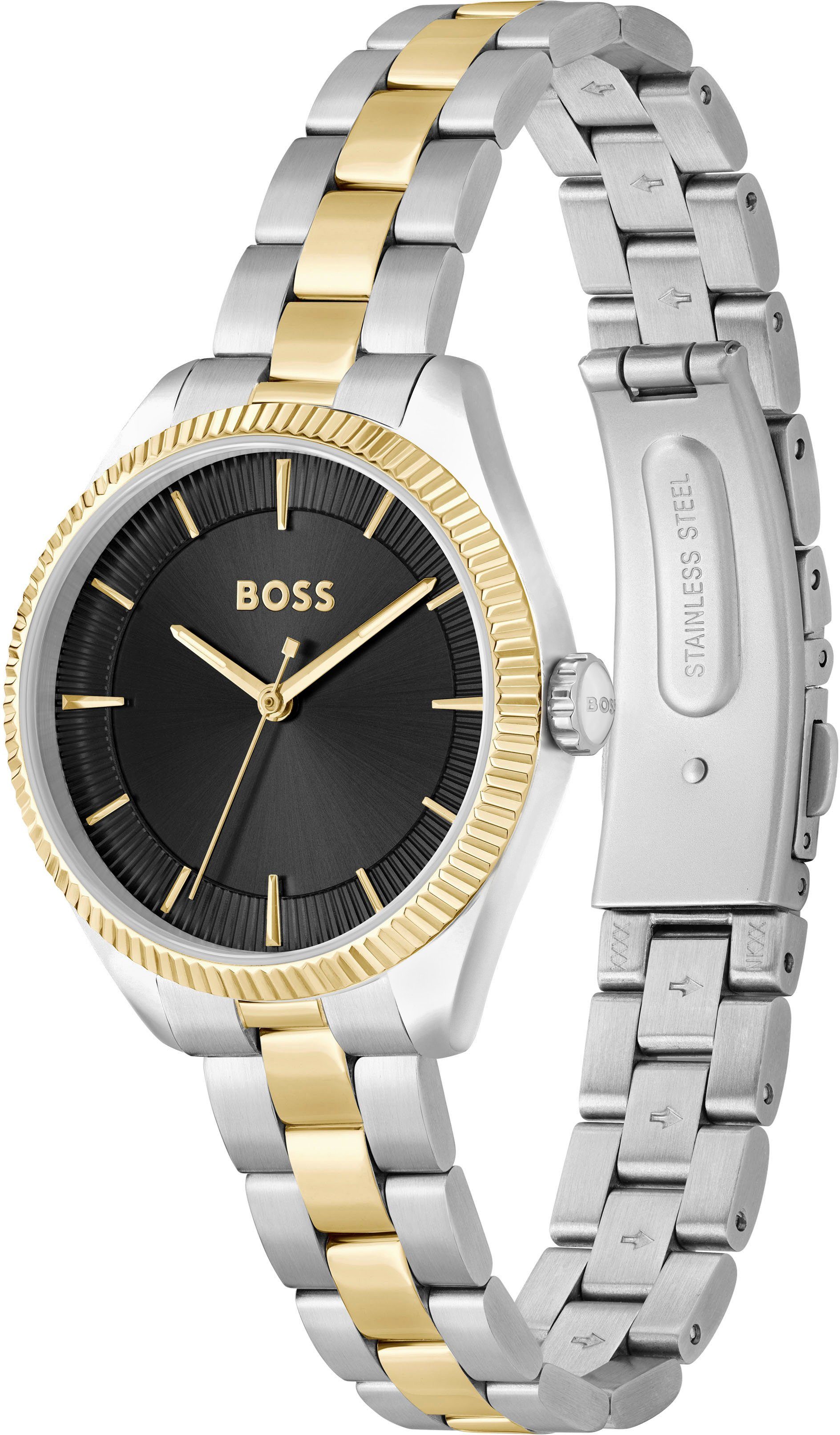 Boss Kwartshorloge Sage Damenuur, horloge, analoog, roestvrijstalen band