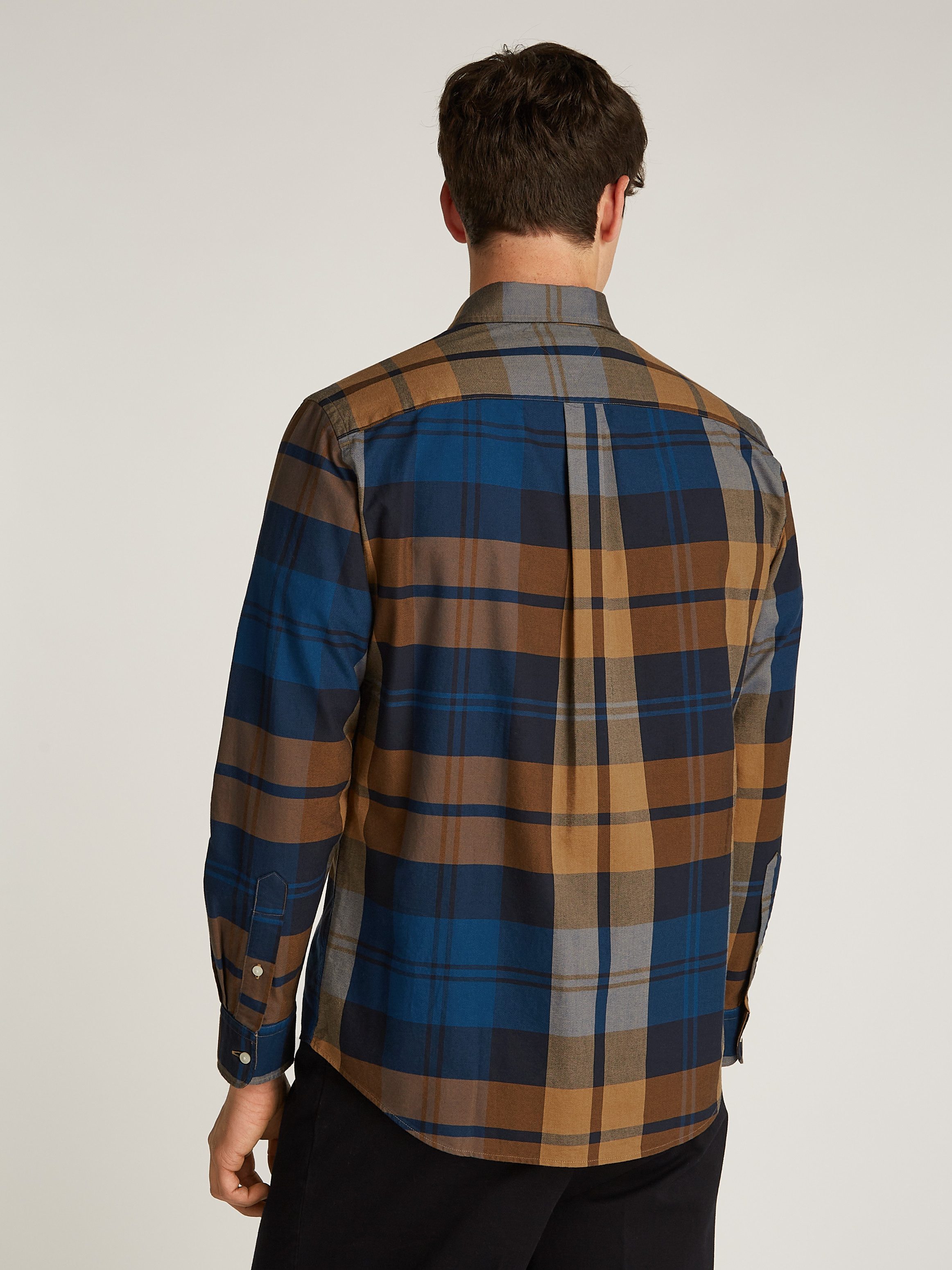 Tommy Hilfiger Overhemd met lange mouwen OXFORD BLACKWATCH CHK RF SHIRT