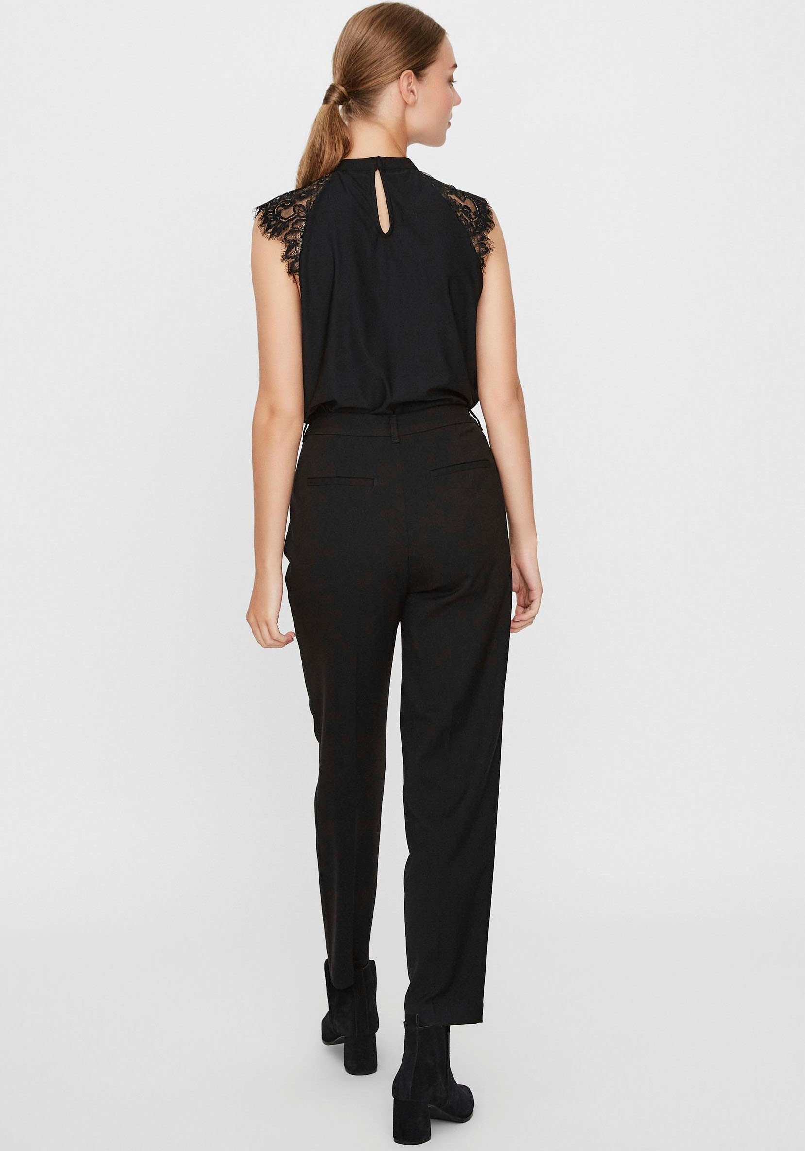 Vero Moda Kanten top VMMILLA SL LACE TEE