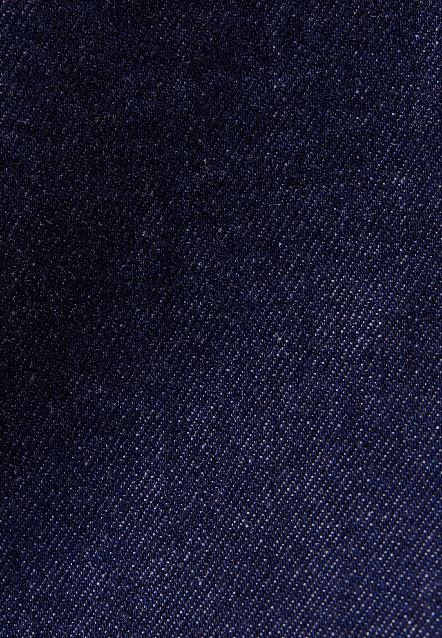 studio seidensticker Overhemd met korte mouwen Oversized 1/1 Kentkraag Denim