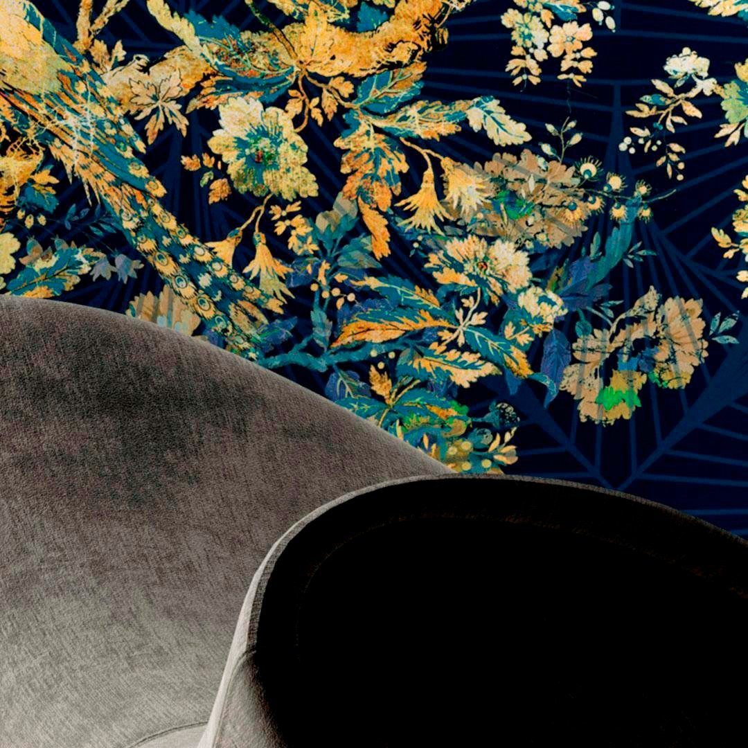 Komar Vliesbehang Digitale print vlies - Nocturne - Afmeting 200 x 280 cm