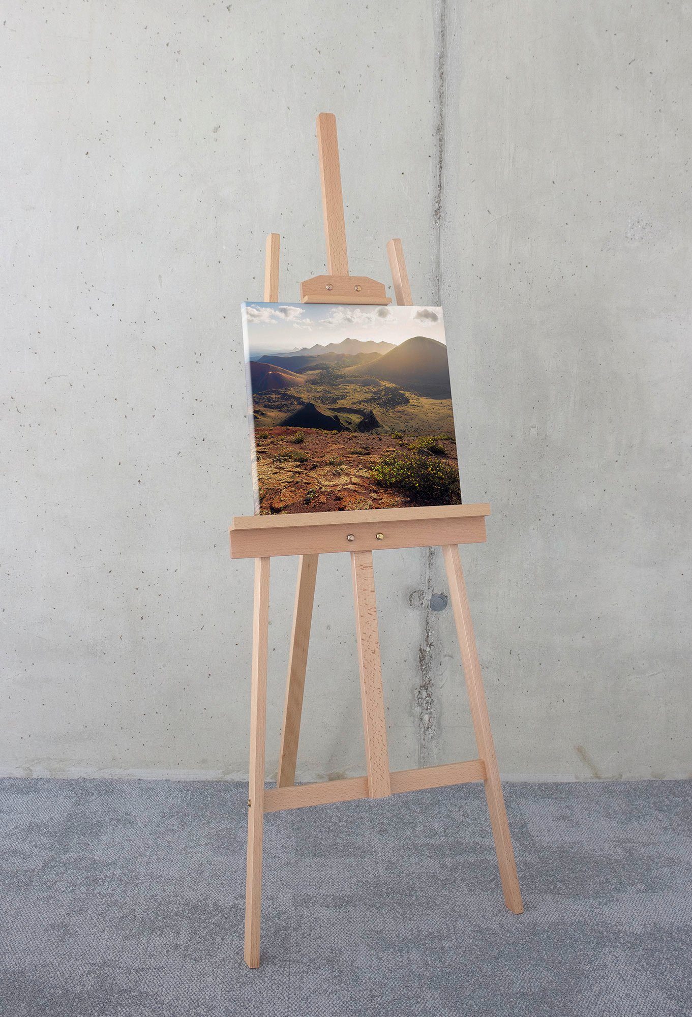 Komar Artprint op linnen Gekleurd Aarde - Afmeting 40 x 40 cm (1 stuk)