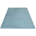 carpet city hoogpolig vloerkleed topia400 blauw