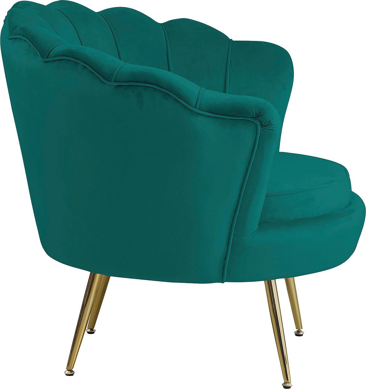 SalesFever Loungestoel Clam opvallend schelpdesign