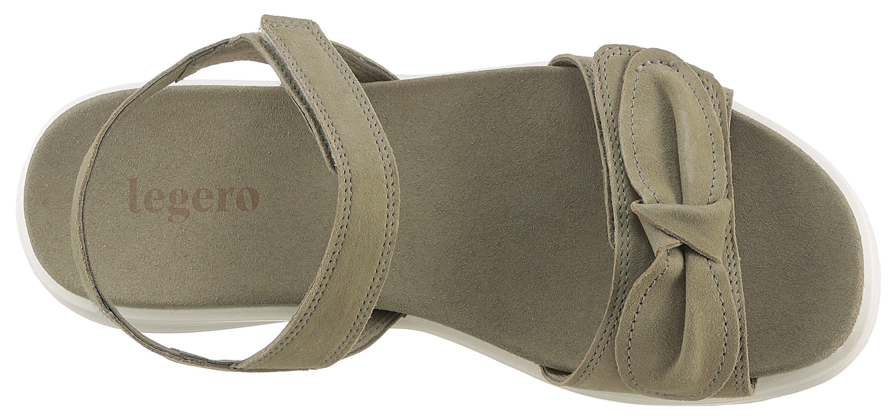 Legero Sandalen Ella , sleehaksandaal, comfortabele schoen met praktische klittenbandsluitingen