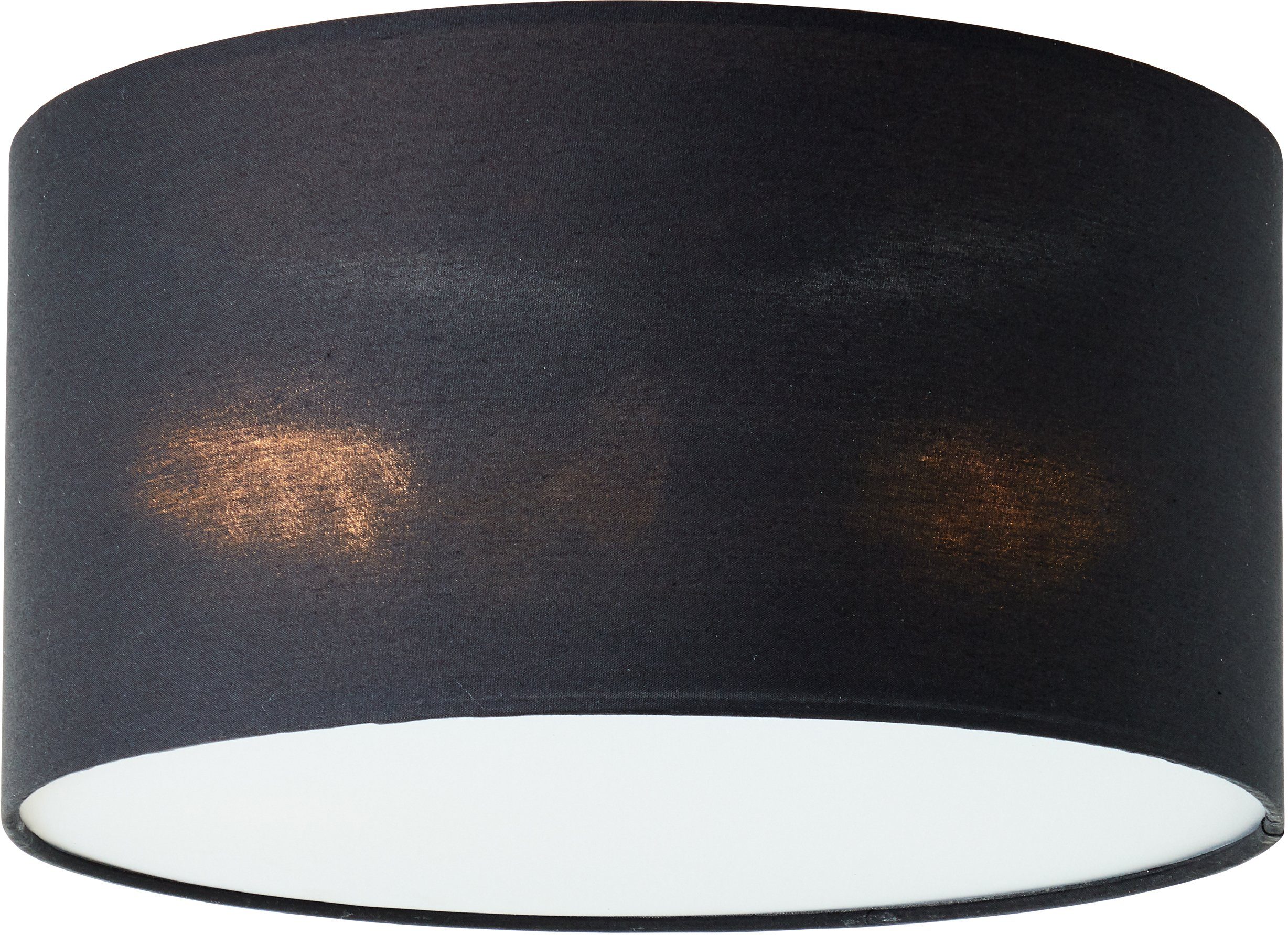 Places of Style Plafondlamp ELIJAH Plafondlamp met textielen kap ø 30 cm (1 stuk)