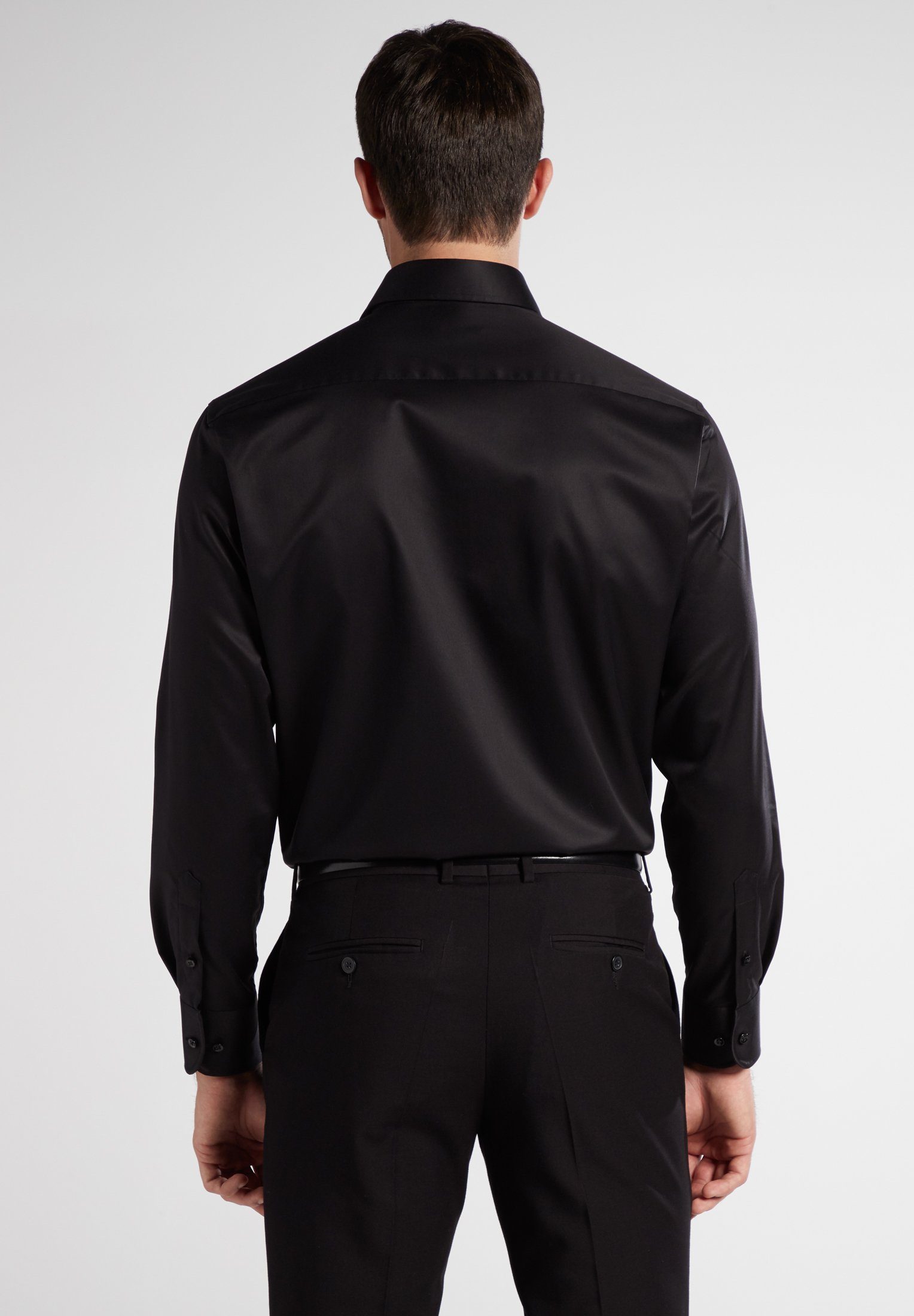 Eterna Overhemd met lange mouwen Comfort fit NON IRON (strijkvrij)