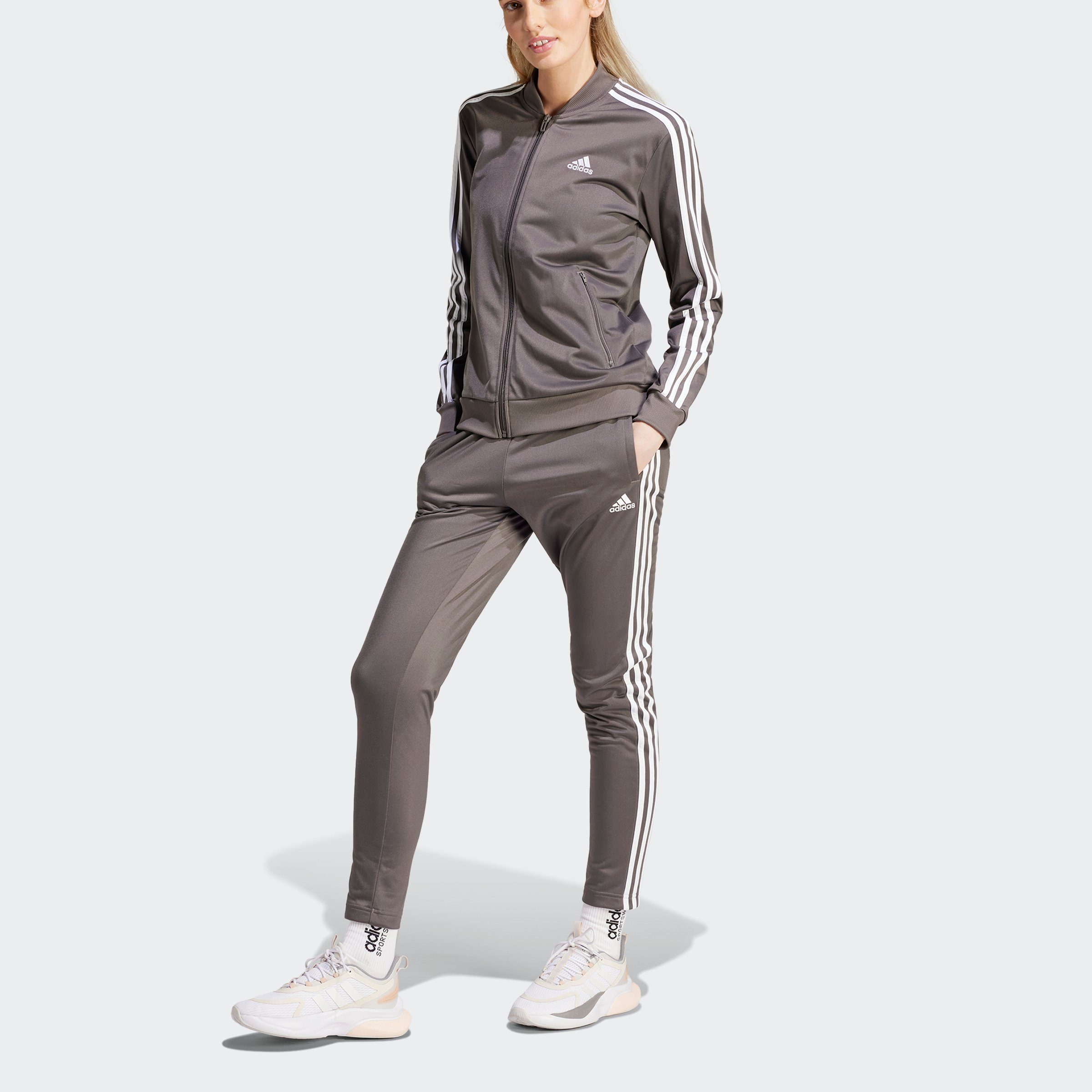 adidas Sportswear Trainingspak W 3S TR TS (2-delig)