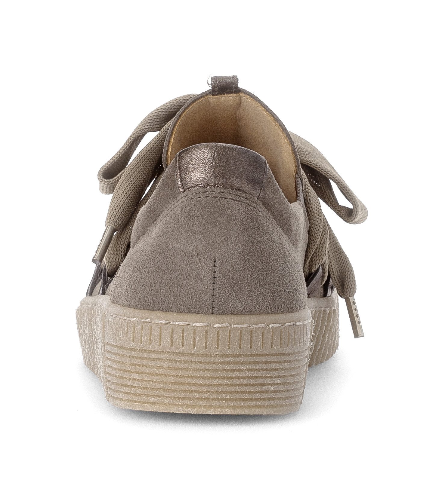 Gabor Plateausneakers Veterschoen, lage schoen, slipper met opgestikte versiersluiting
