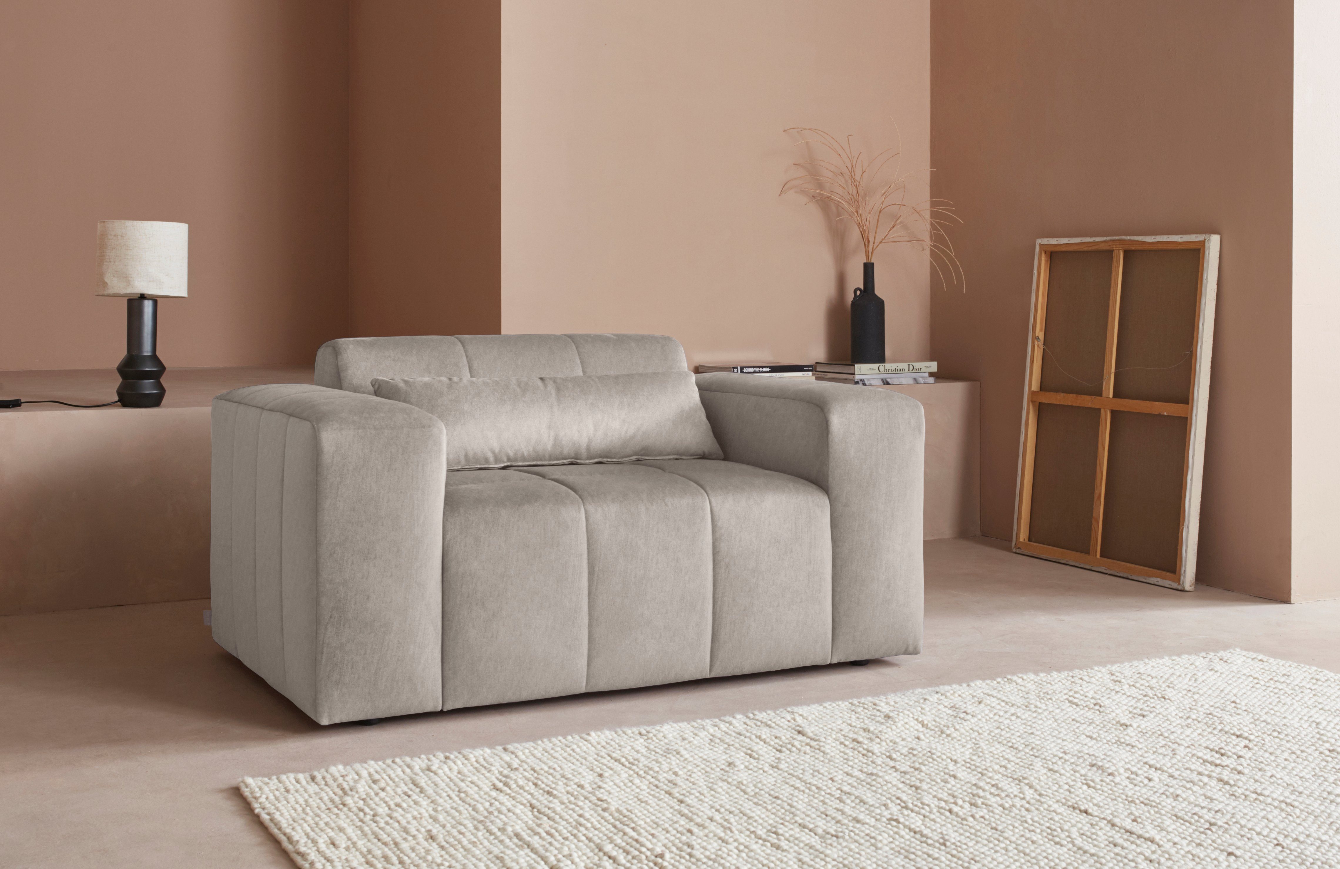 LeGer Home by Lena Gercke Loveseat Maileen Stoel passend bij de moduleserie "maileen" - apart plaatsbaar