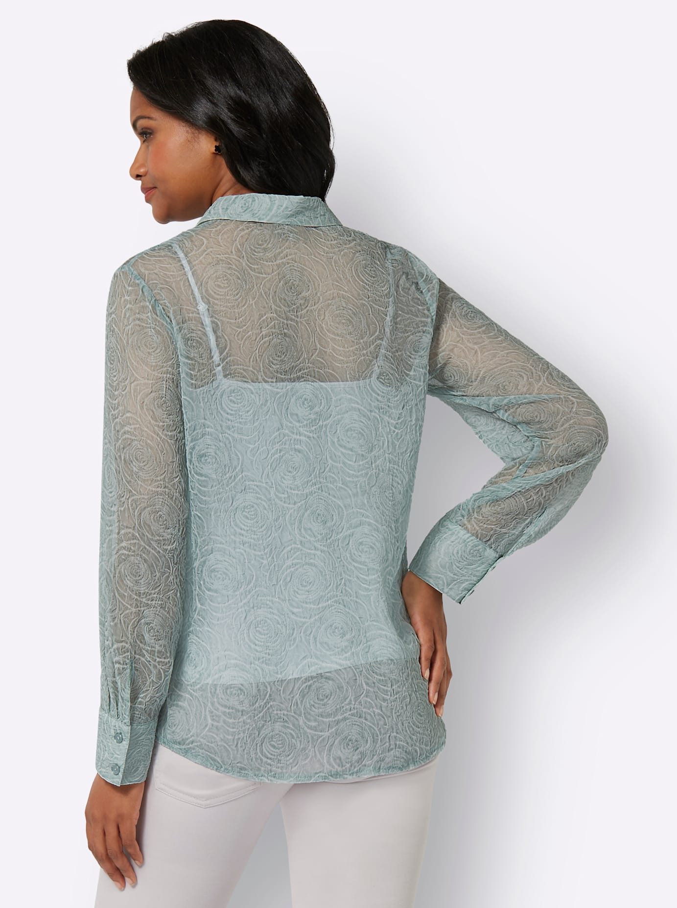 Lady Blouse met lange mouwen