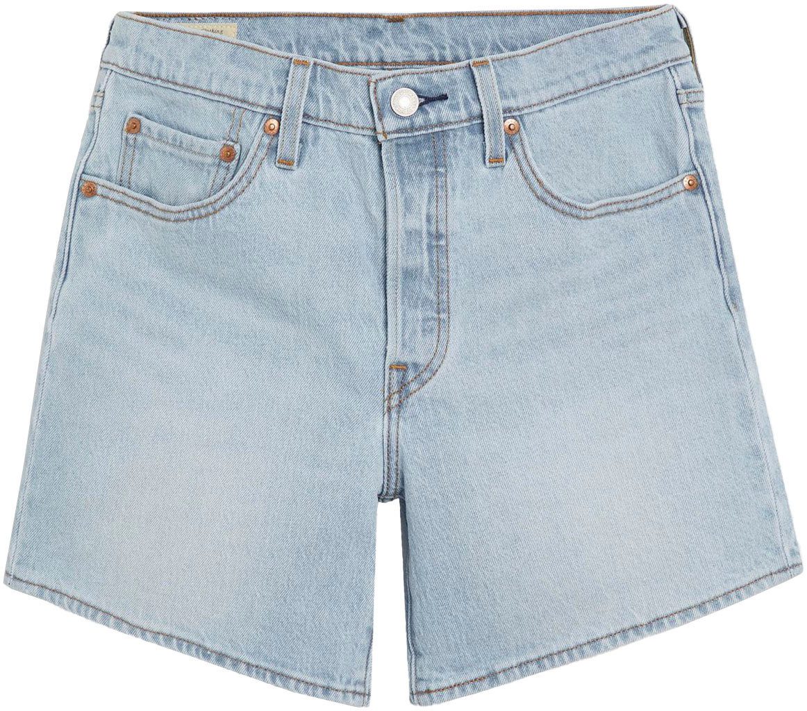 Levi's® Jeansshort 501 Short Long Met knoopsluiting en omslagzoom