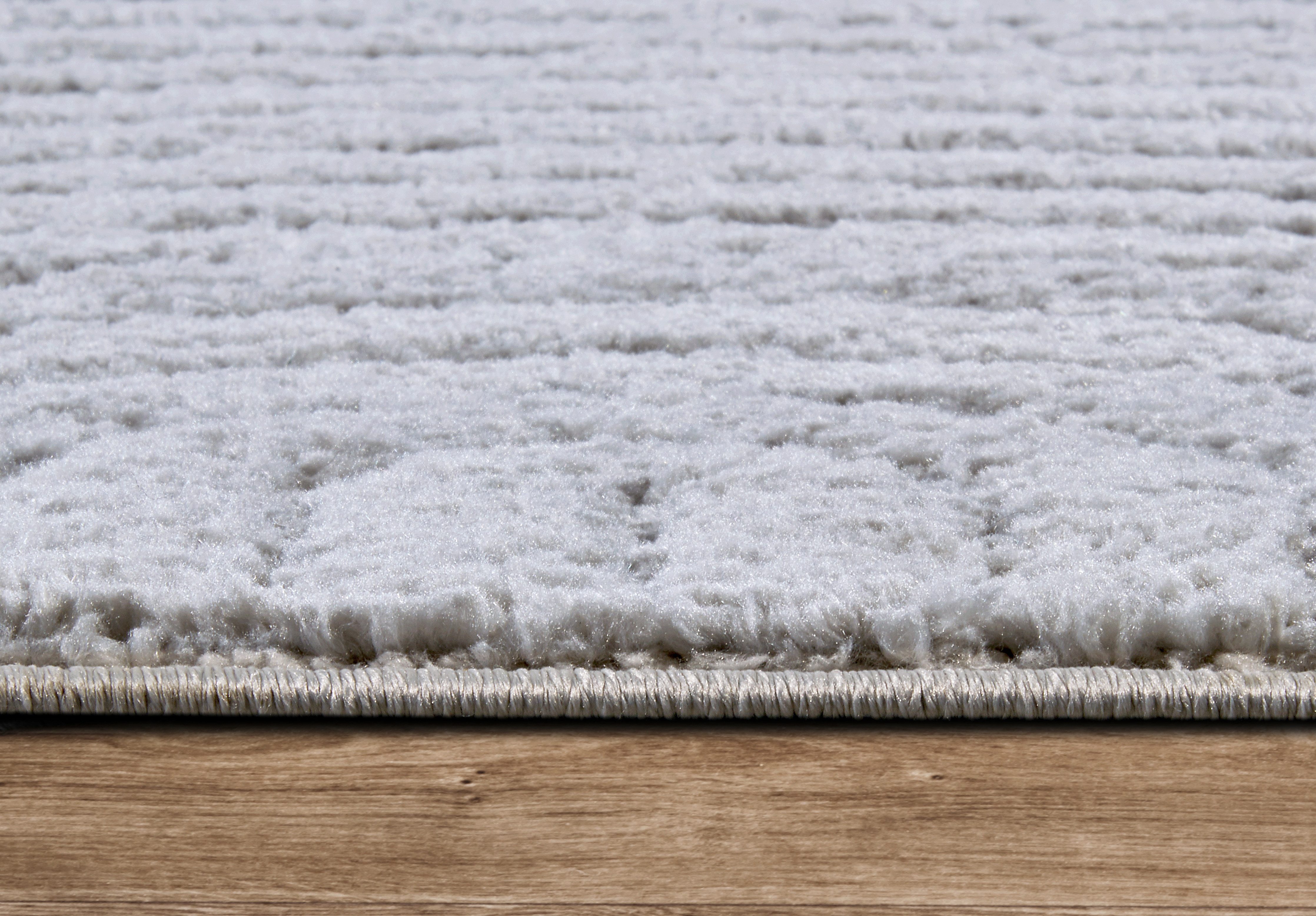 ELLE DECORATION Design-vloerkleed Cosy Panglao, ook als rond tapijt verkrijgbaar uni laagpolig, hoog-laag structuur, modern, scandi, boho, woonkamer