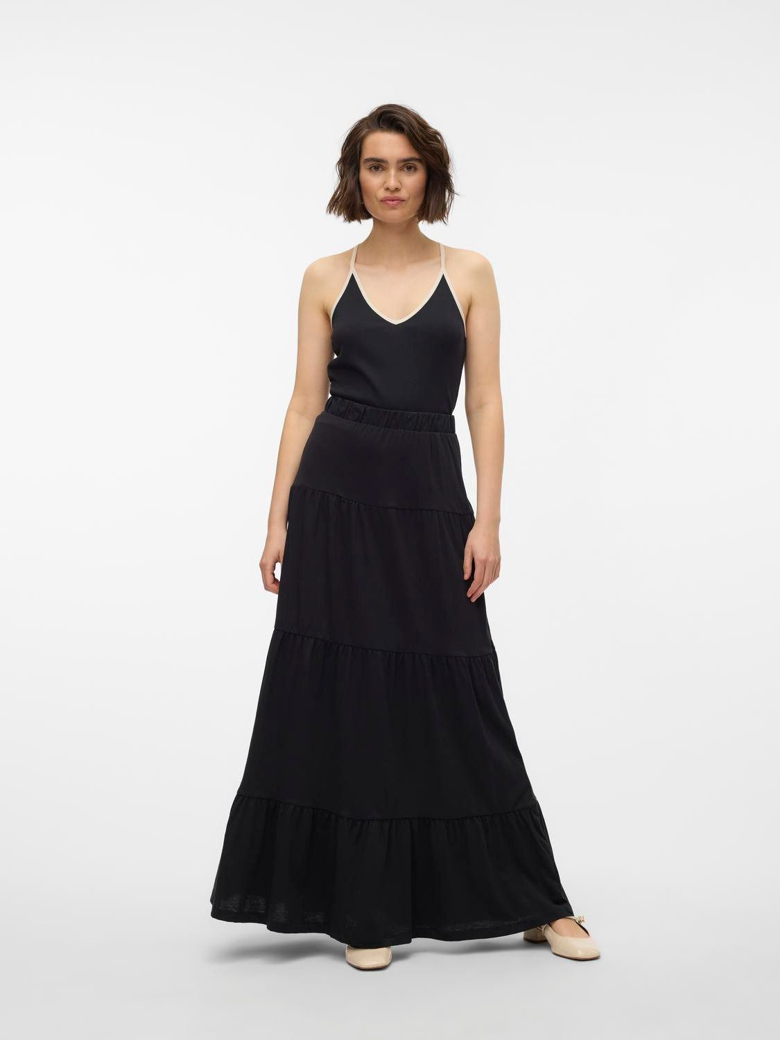 Vero Moda Maxirok VMMIA HW LONG SKIRT JRS SPE