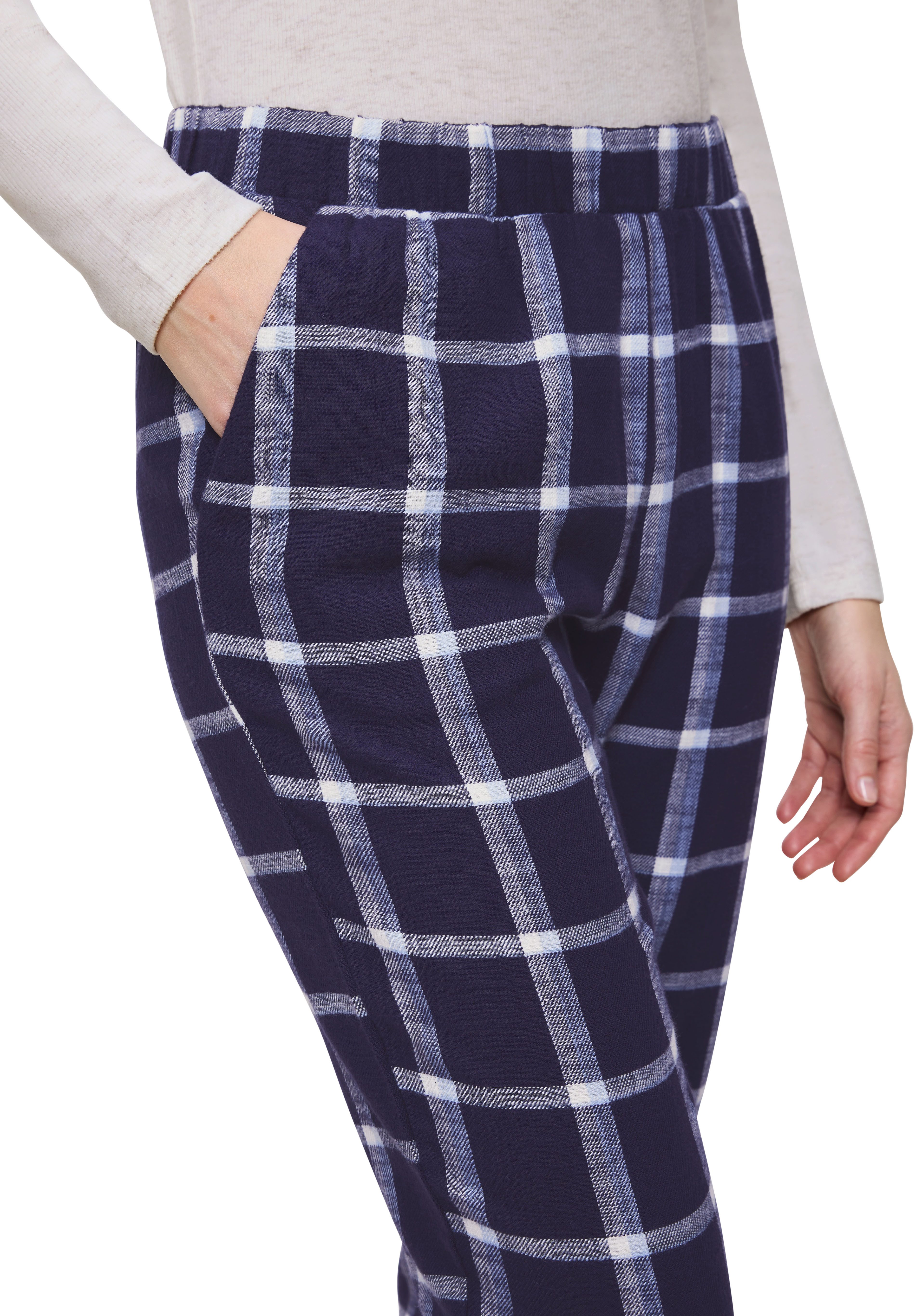 Triumph Loungebroek Mix & Match Tapered Trouser Flannel 02 X (2aktEich)