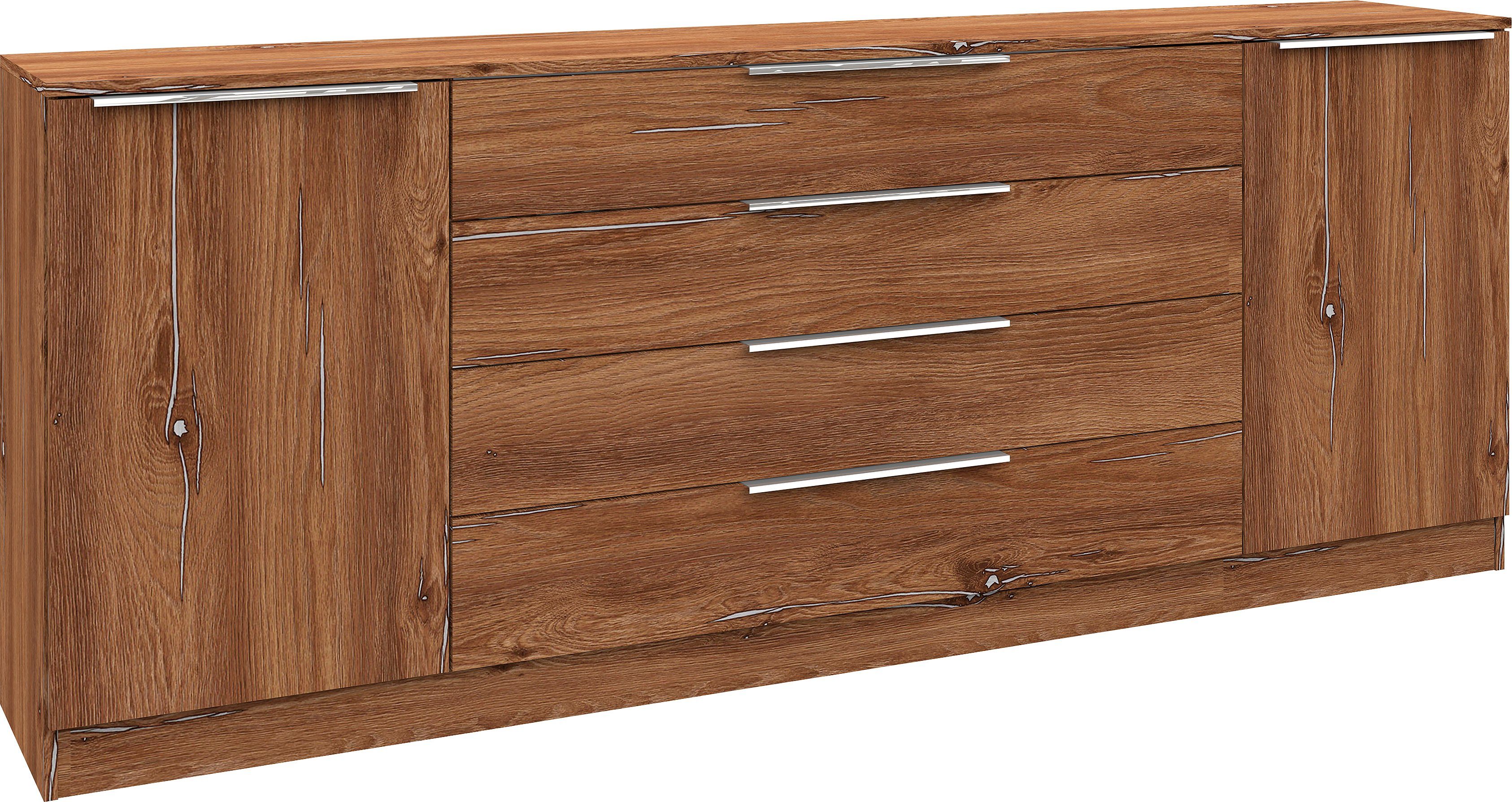 borchardt Möbel Kast Oliva Breedte 200 cm, met 4 lades